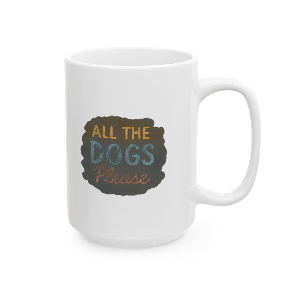 Multiple Dogs Zero Regrets Coffee Mug | Dog Mom Humor | Ceramic Mug