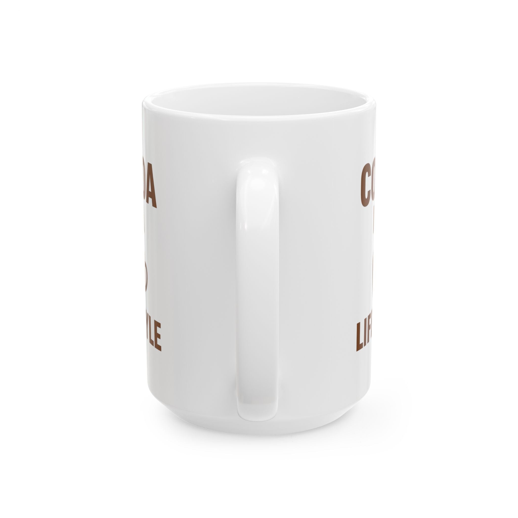 Hot Chocolate Fan Cocoa Is A Lifestyle Coffee Mug | Unique Gift | Ceramic Mug
