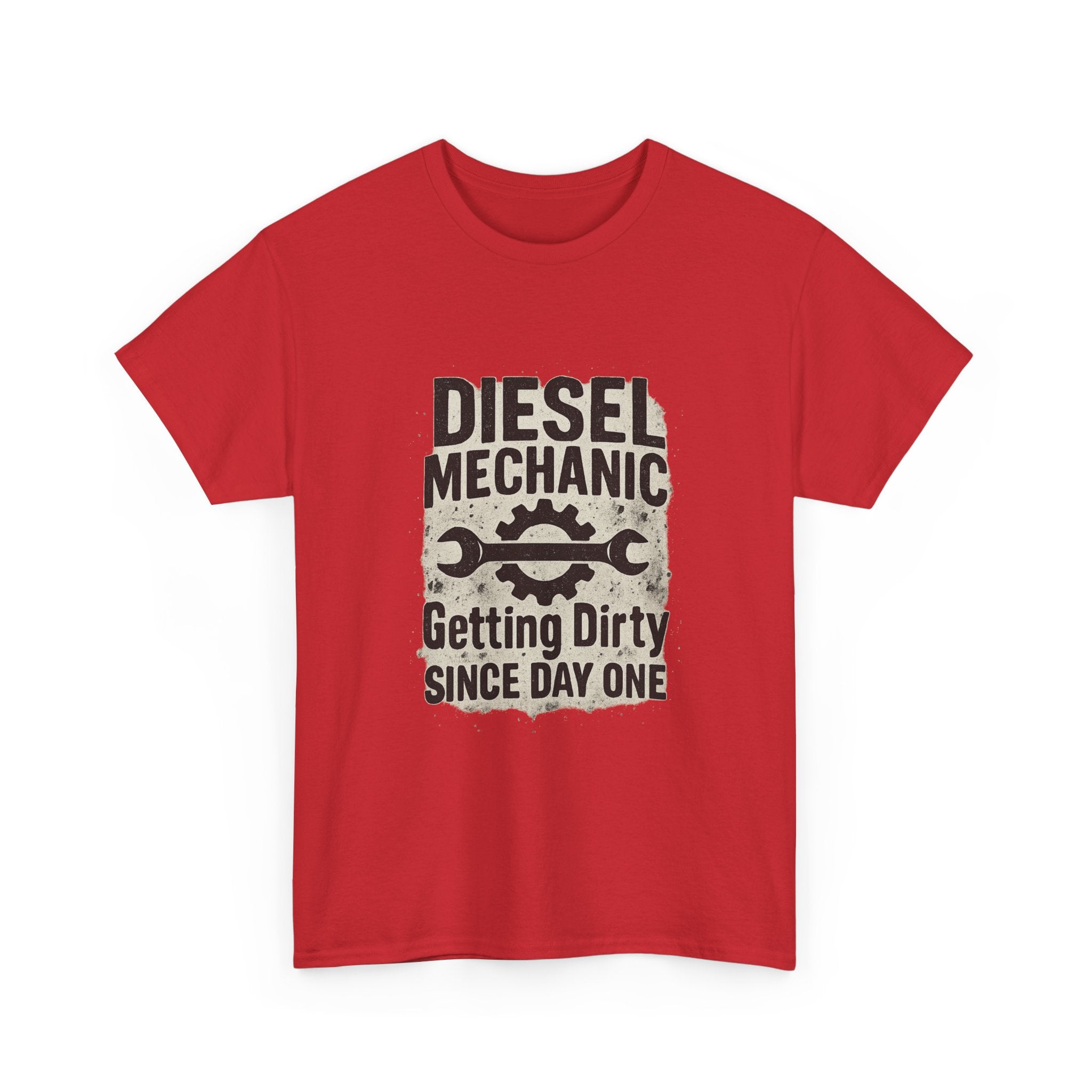 Diesel Mechanic Getting Dirty Since Day One T-Shirt | Mechanic Gift | Graphic Tee