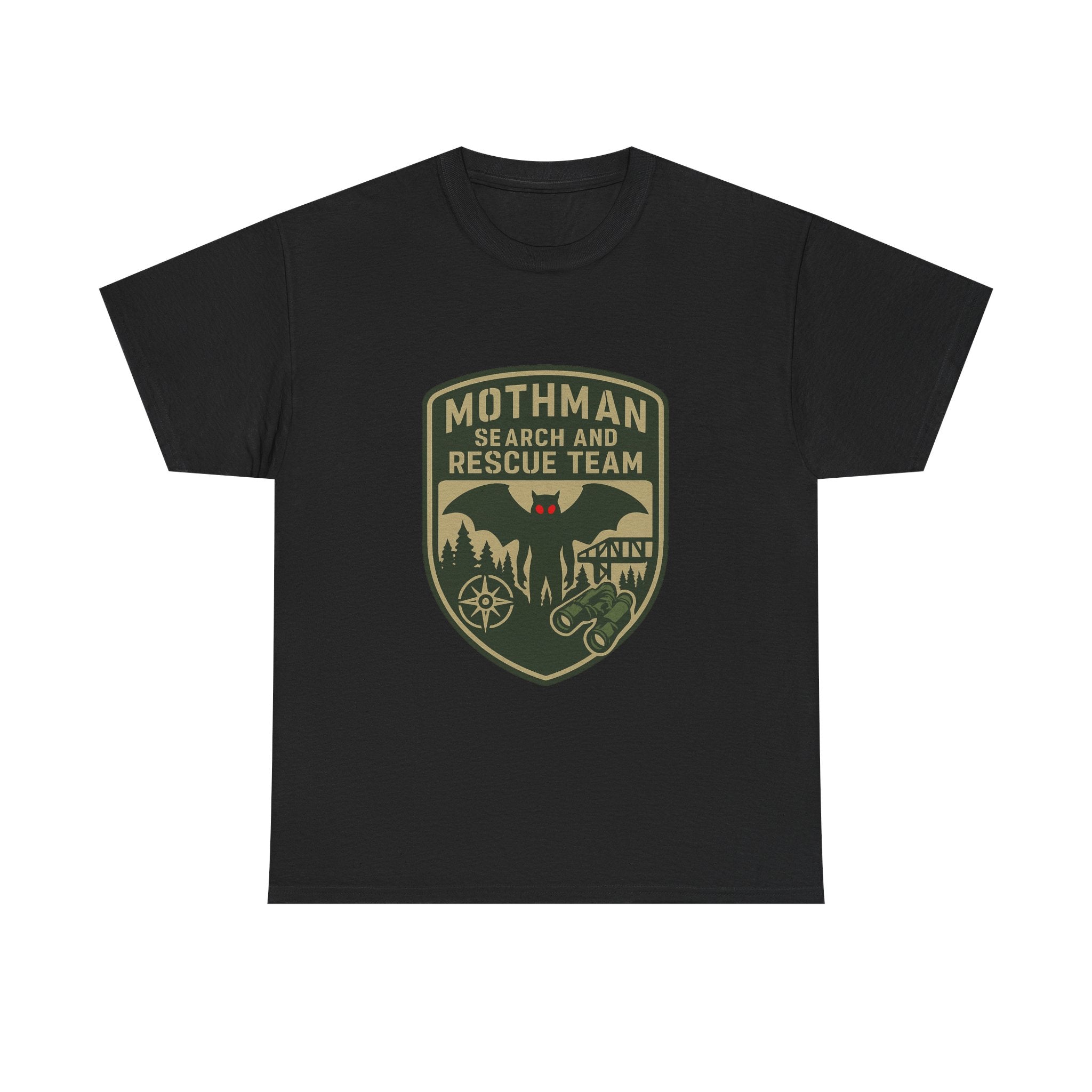 Mothman Search And Rescue Team T-Shirt | Unique Gift | Graphic Tee