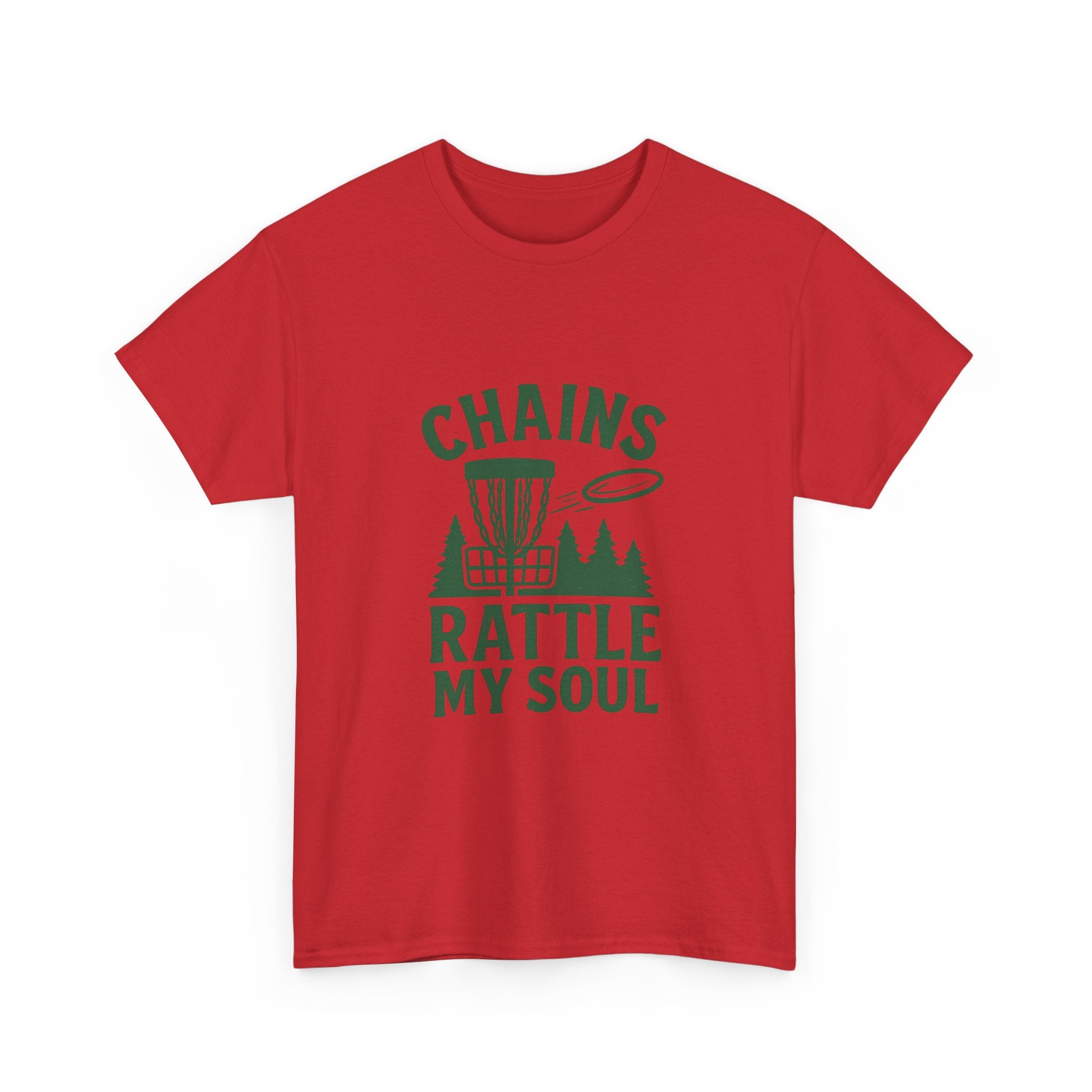 Disc Golfer Chains Rattle My Soul T-Shirt | Unique Gift | Graphic Tee