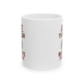 Competitive Axe Thrower Bullseye Then Breakfast Coffee Mug | Unique Gift | Ceramic Mug