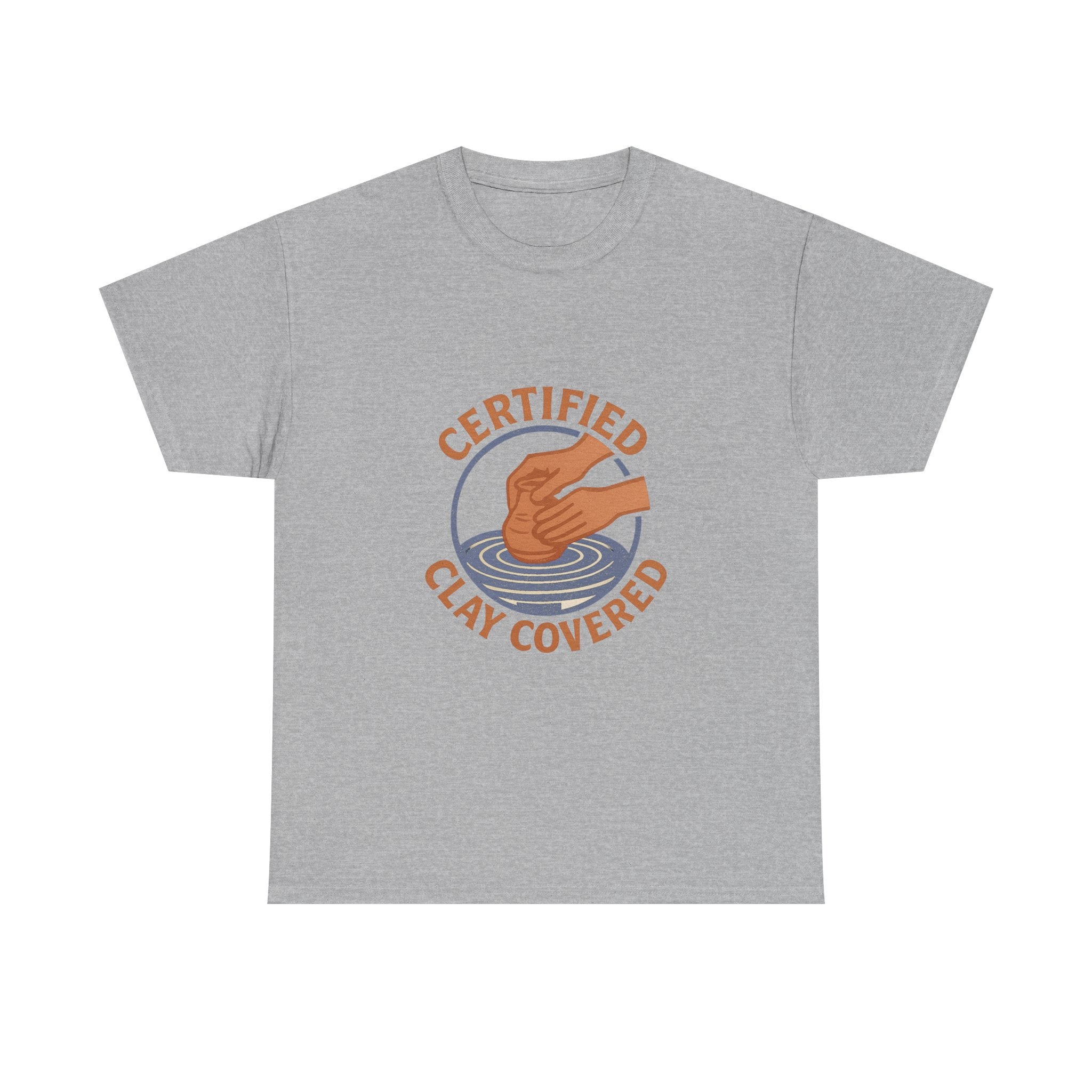 Ceramics Studio Certified Clay Covered Artist T-Shirt