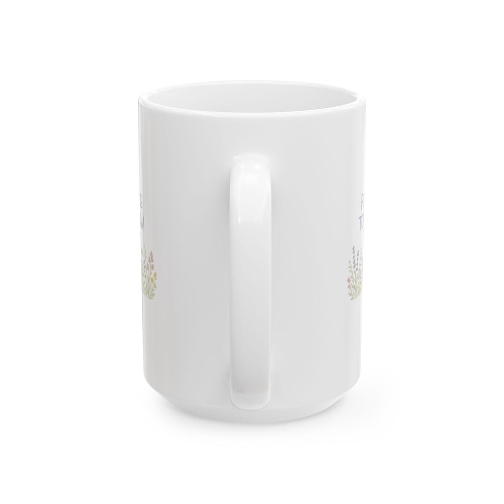 Wildflower Seed Saver Planting Tomorrow Today Coffee Mug | Unique Gift | Ceramic Mug