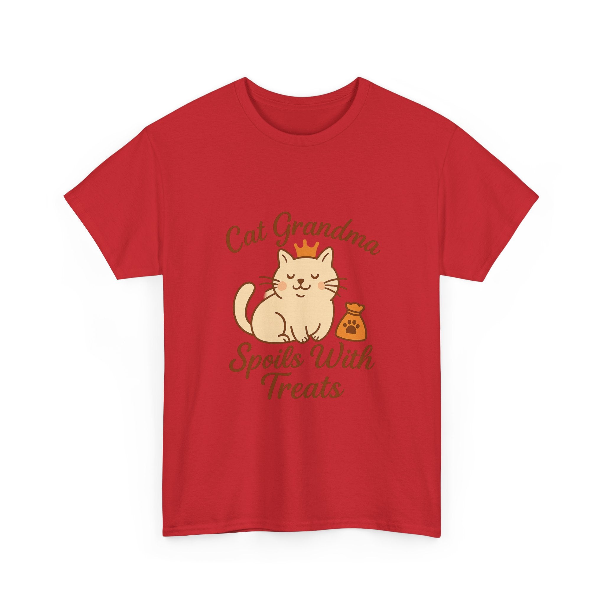 Cat Grandma Spoils With Treats T-Shirt | Cat Lover Gift | Graphic Tee
