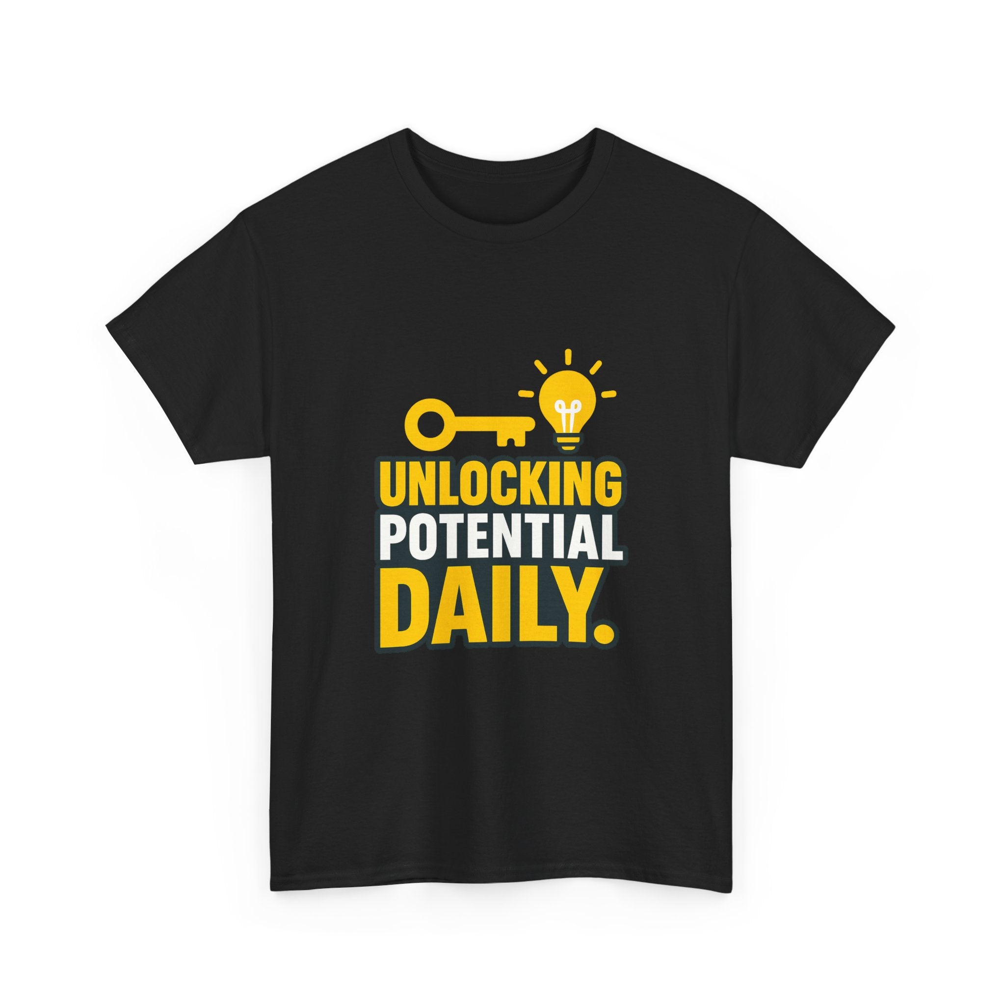 Tutor Unlocking Potential Daily T-Shirt | Unique Gift | Graphic Tee