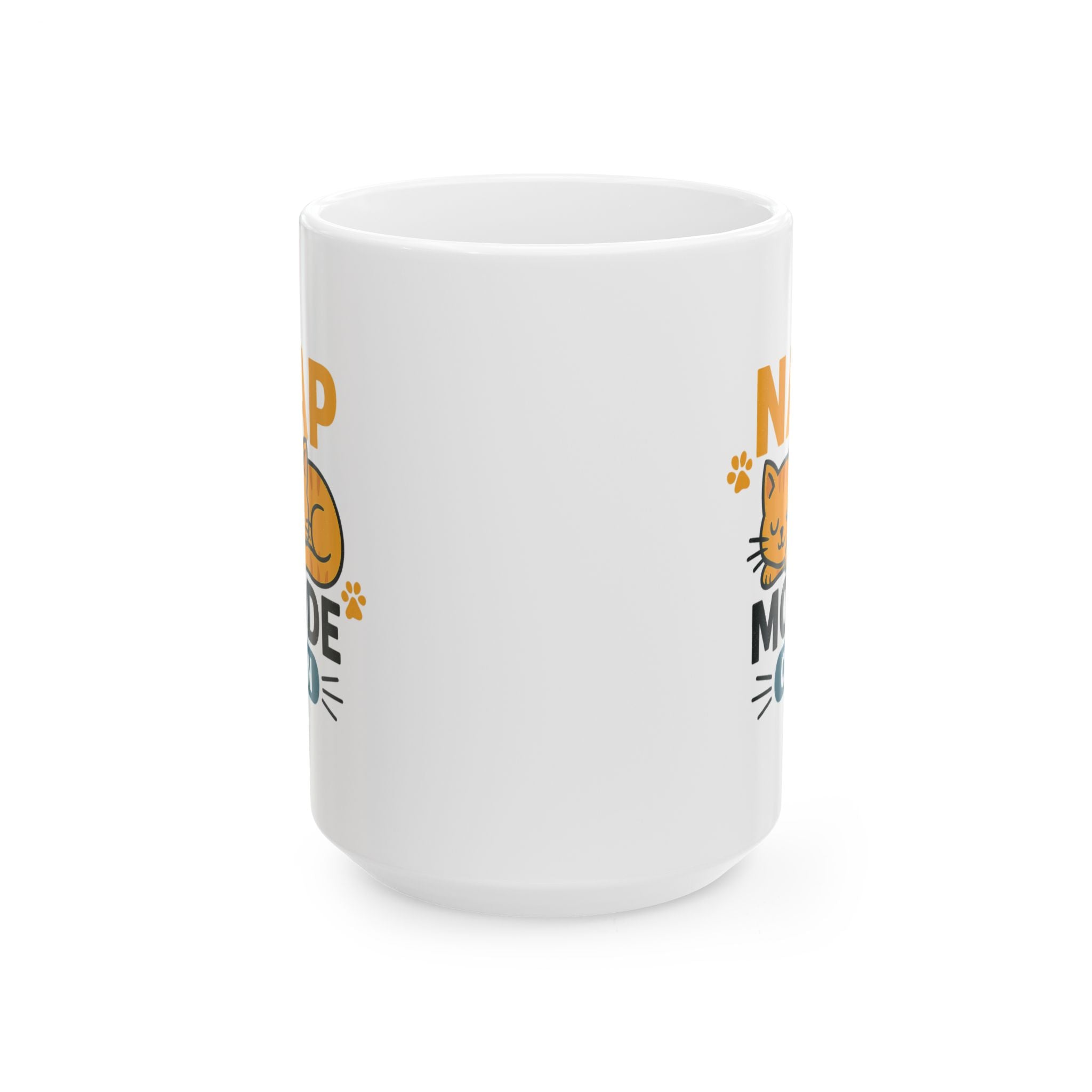 Cat Nap Mode Loading Coffee Mug | Funny Cat Gift | Ceramic Mug
