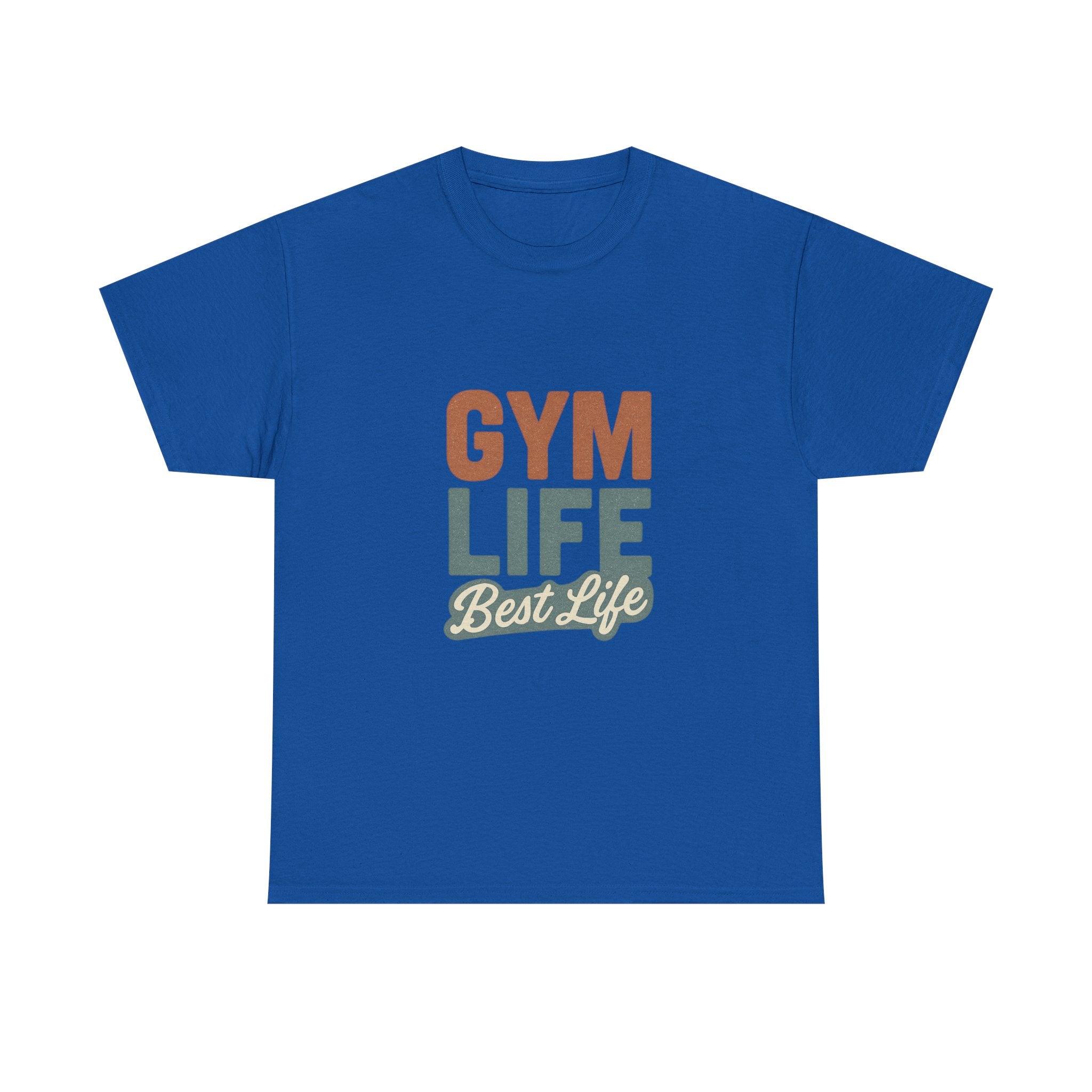 Gym Life Is The Best Life T-Shirt | Fitness Appreciation | Graphic Tee