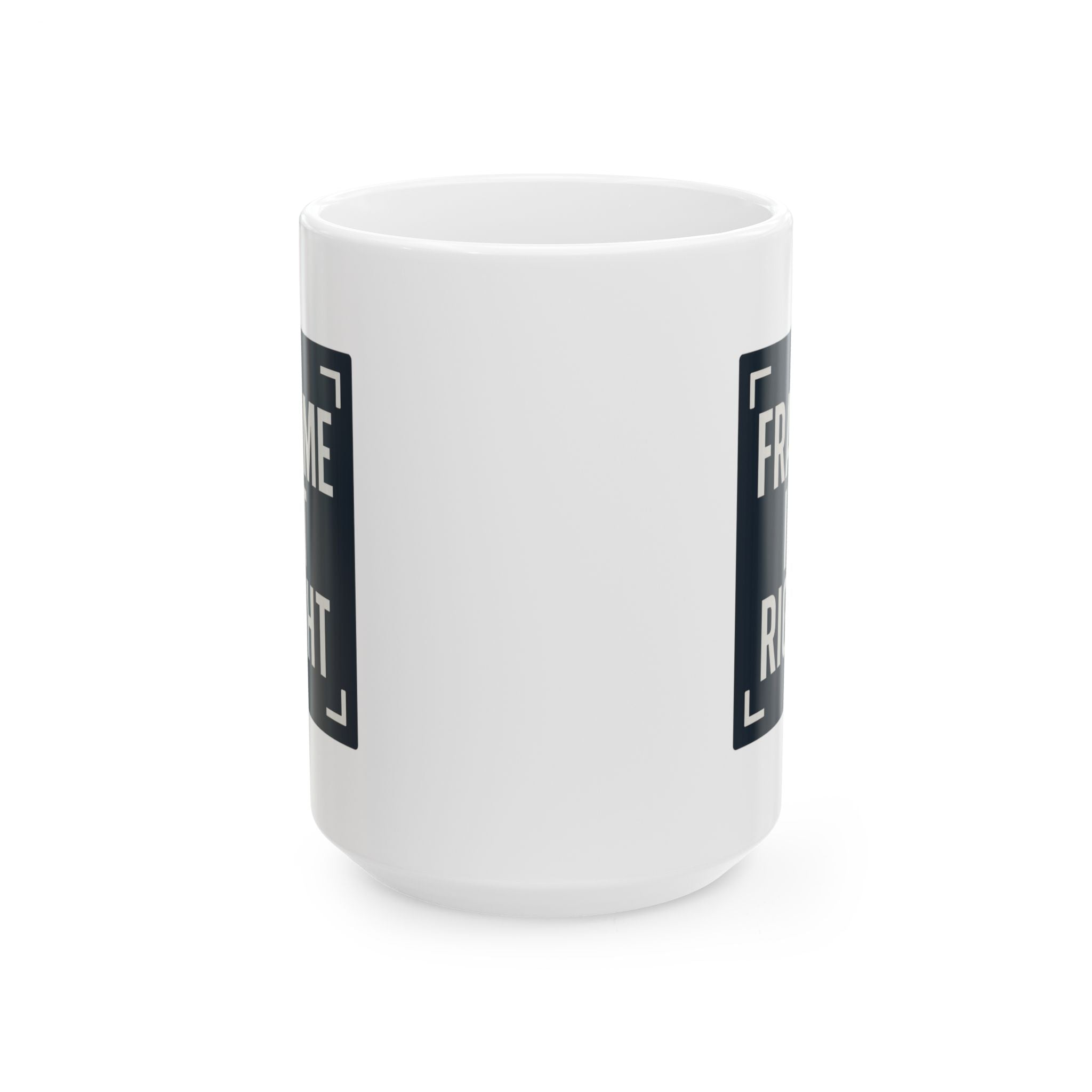 Videographer Frame It Right Coffee Mug | Unique Gift | Ceramic Mug