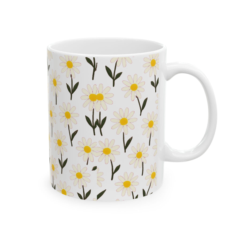 Daisy Garden Coffee Mug | Unique Gift | Ceramic Mug