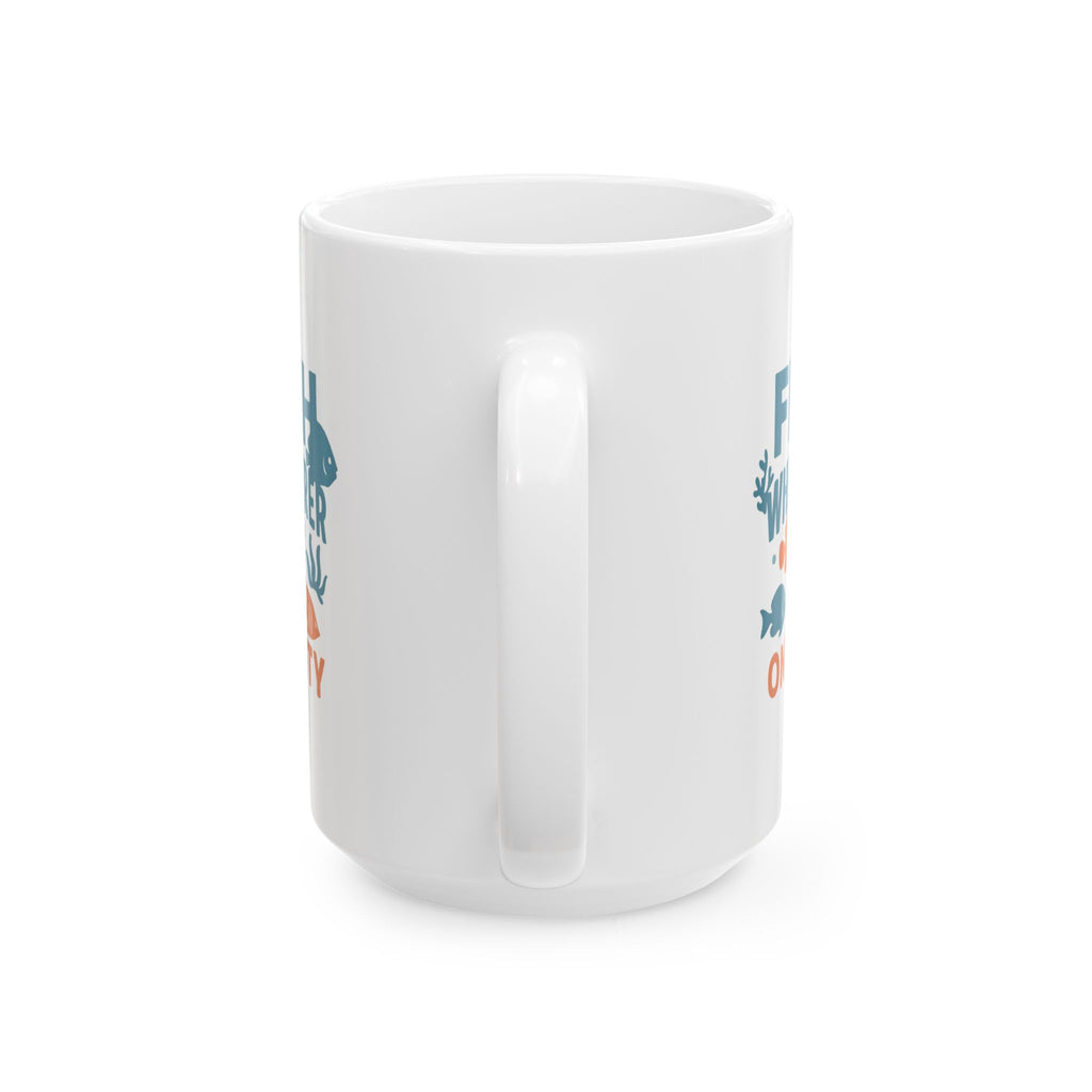 Aquarium Keeper Fish Whisperer On Duty Coffee Mug | Aquarium Lover Gift | Ceramic Mug