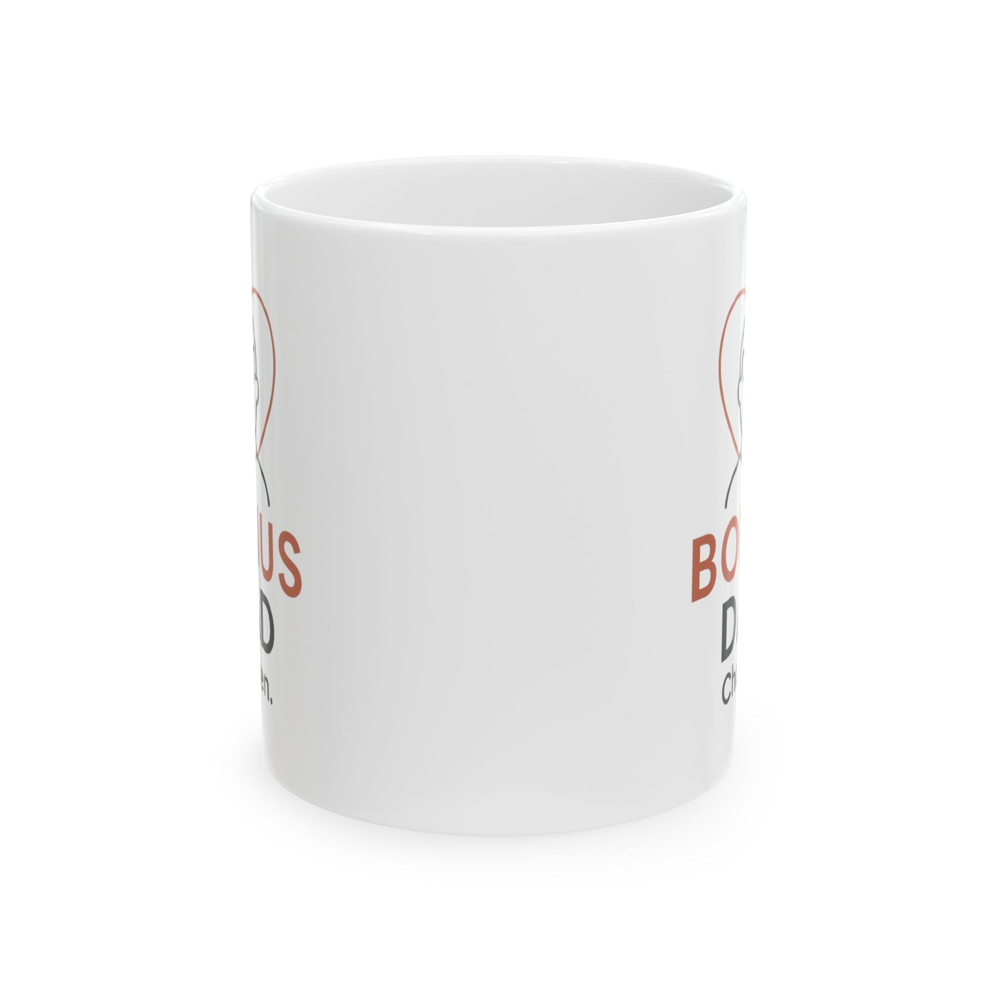 Bonus Dad Chosen Not Born Coffee Mug | Bonus Dad Gift | Ceramic Mug