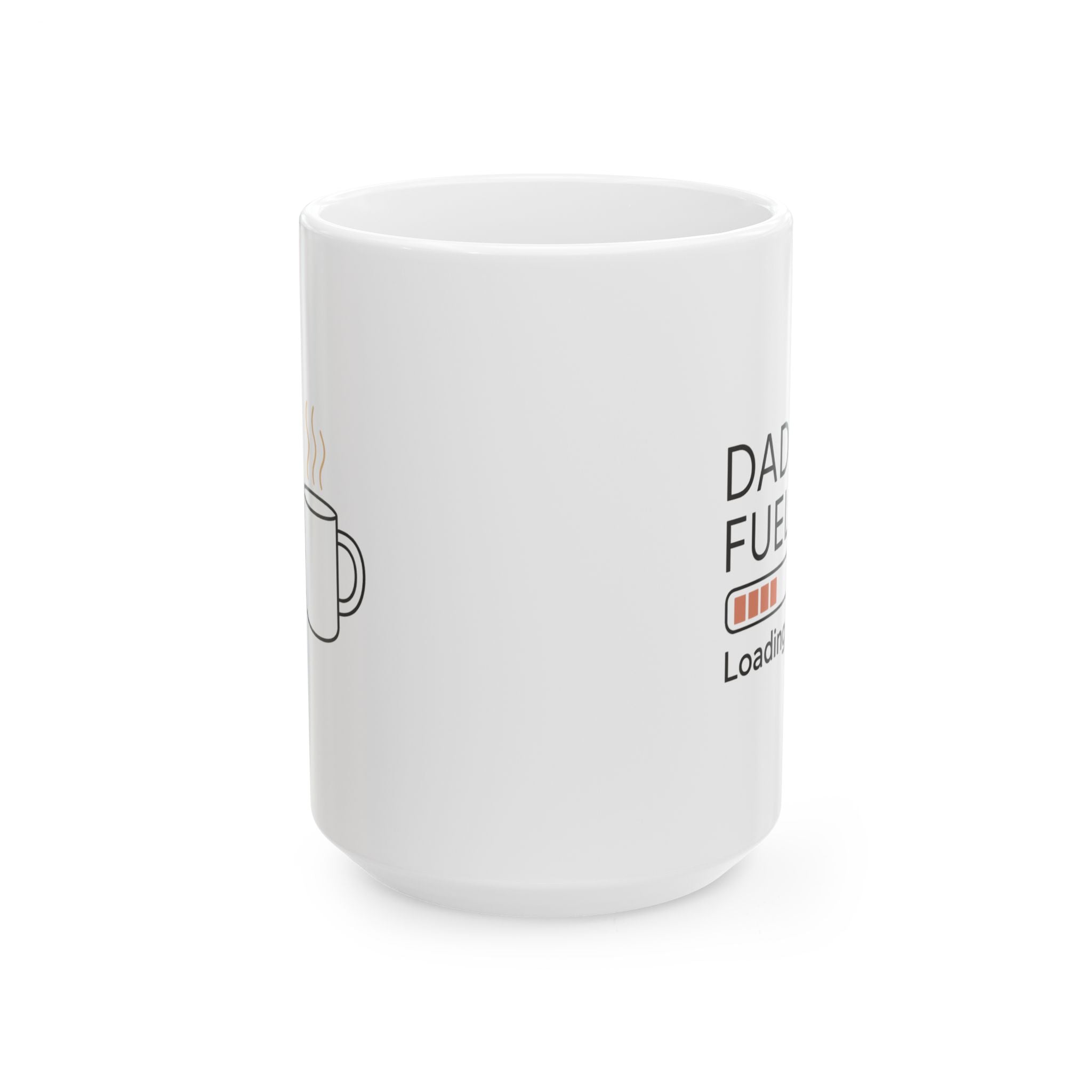 Dad Fuel Activated Status Go Coffee Mug | Funny Dad Coffee Gift | Ceramic Mug