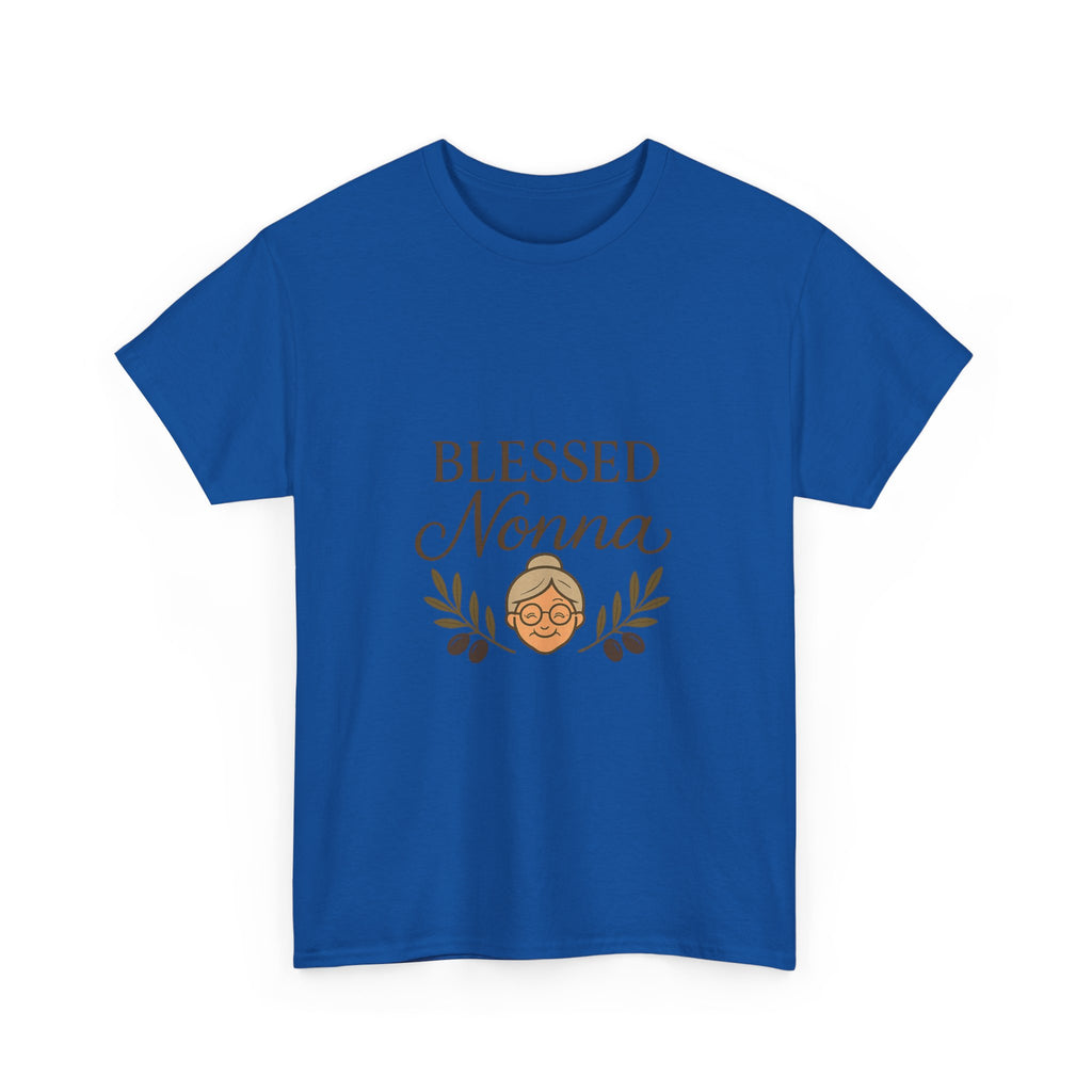 Blessed Nonna Italian Grandmother T-Shirt | Unique Gift | Graphic Tee