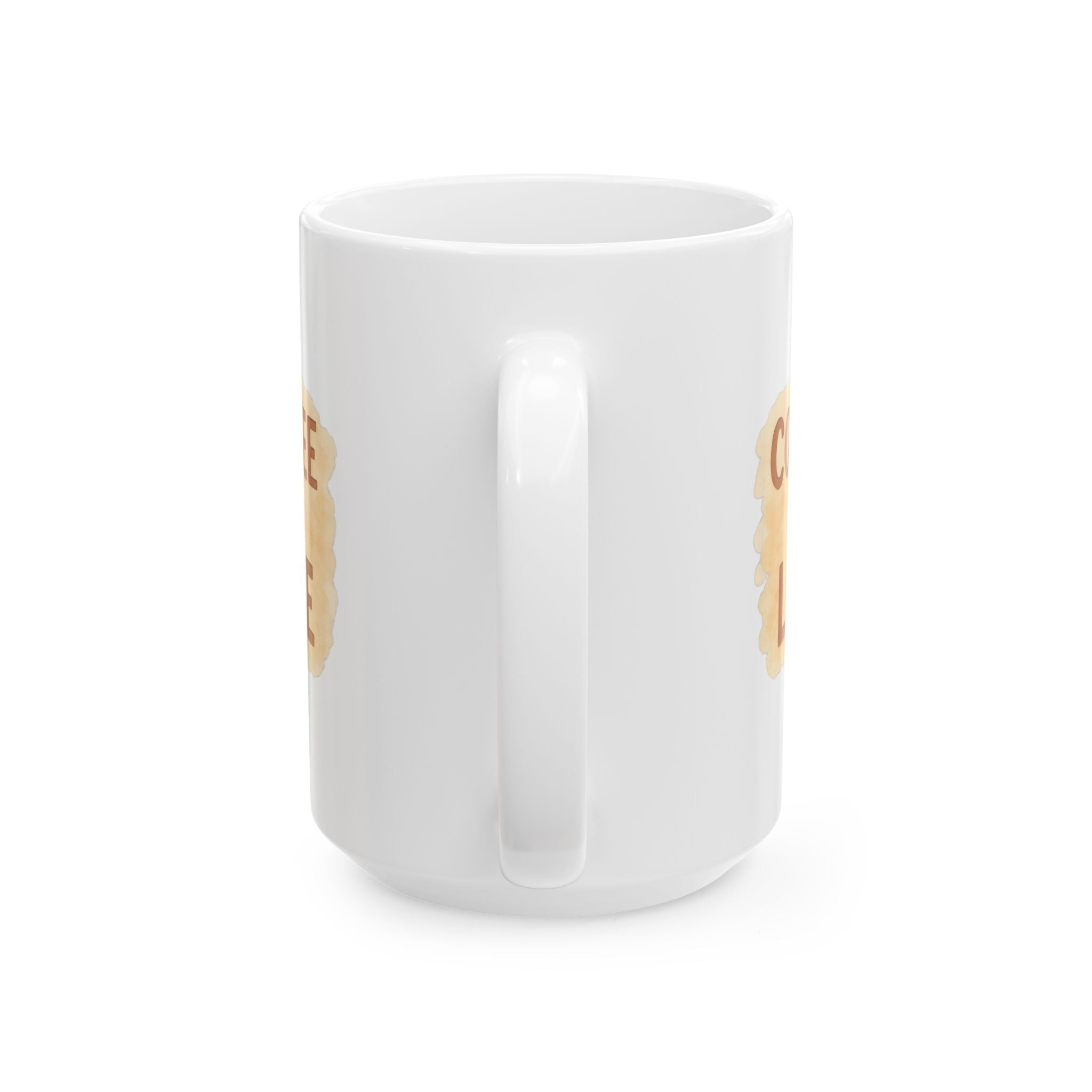 Coffee Is Life No Substitutes Accepted Coffee Mug | Coffee Lover Gift | Ceramic Mug