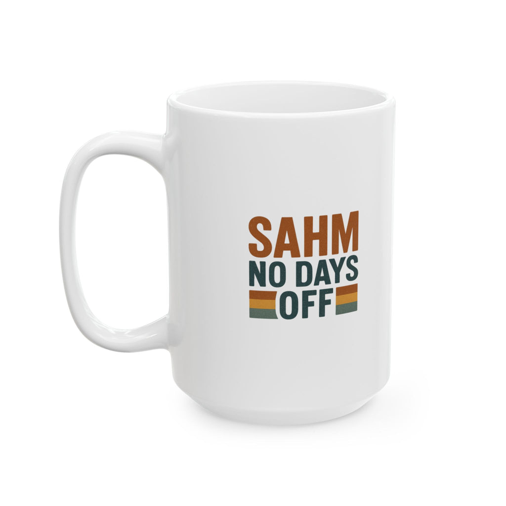SAHM Running This Whole Show Coffee Mug | Funny Stay At Home Mom Gift | Ceramic Mug
