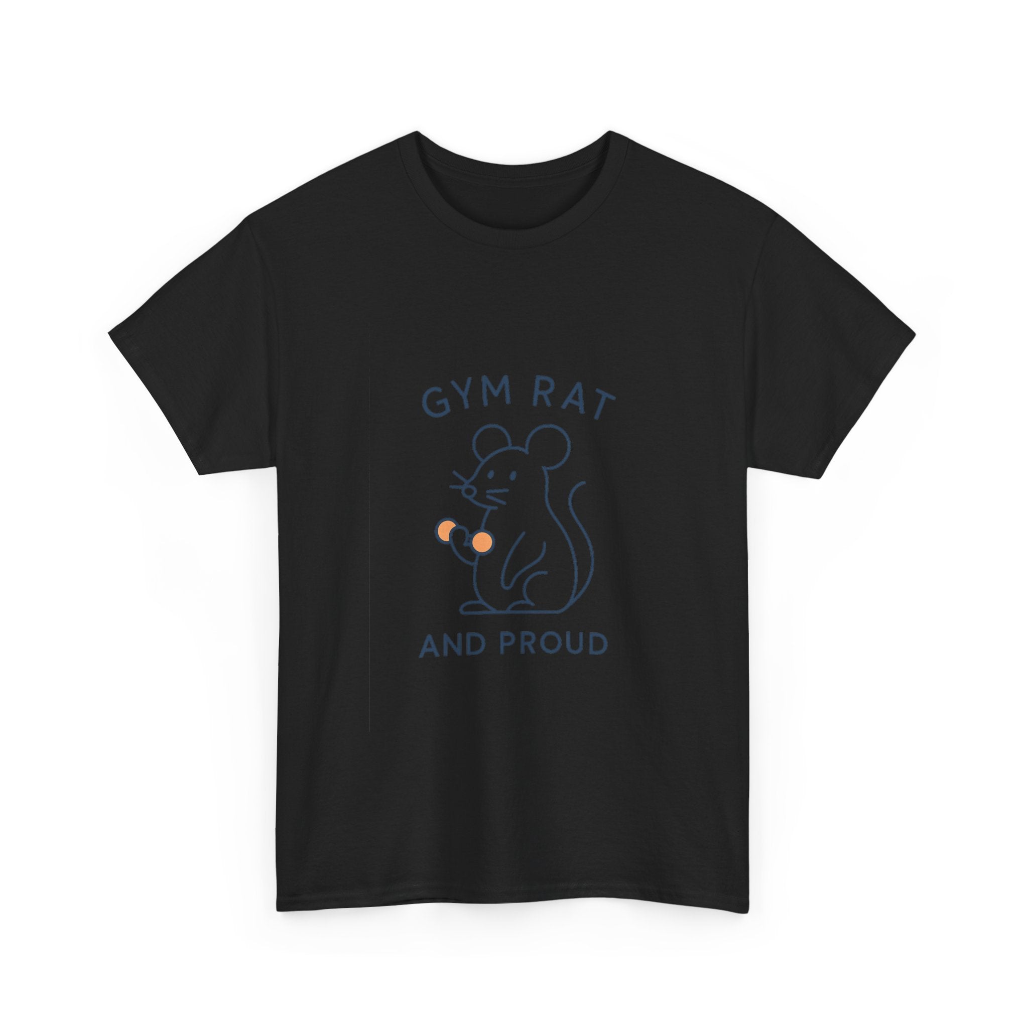 Gym Rat Powered By Pre-Workout T-Shirt | Funny Gym Gift | Graphic Tee