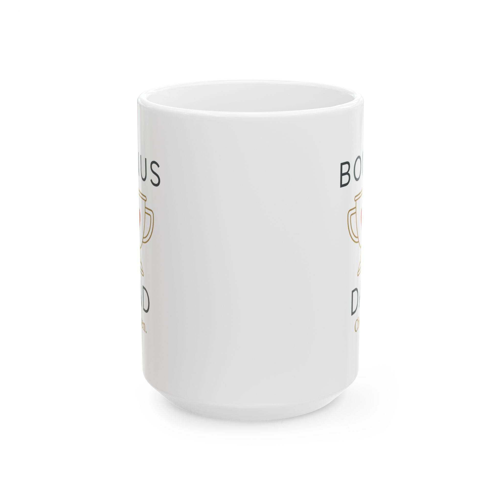 Loved These Kids Like My Own Bonus Dad Coffee Mug | Stepfather Appreciation | Ceramic Mug