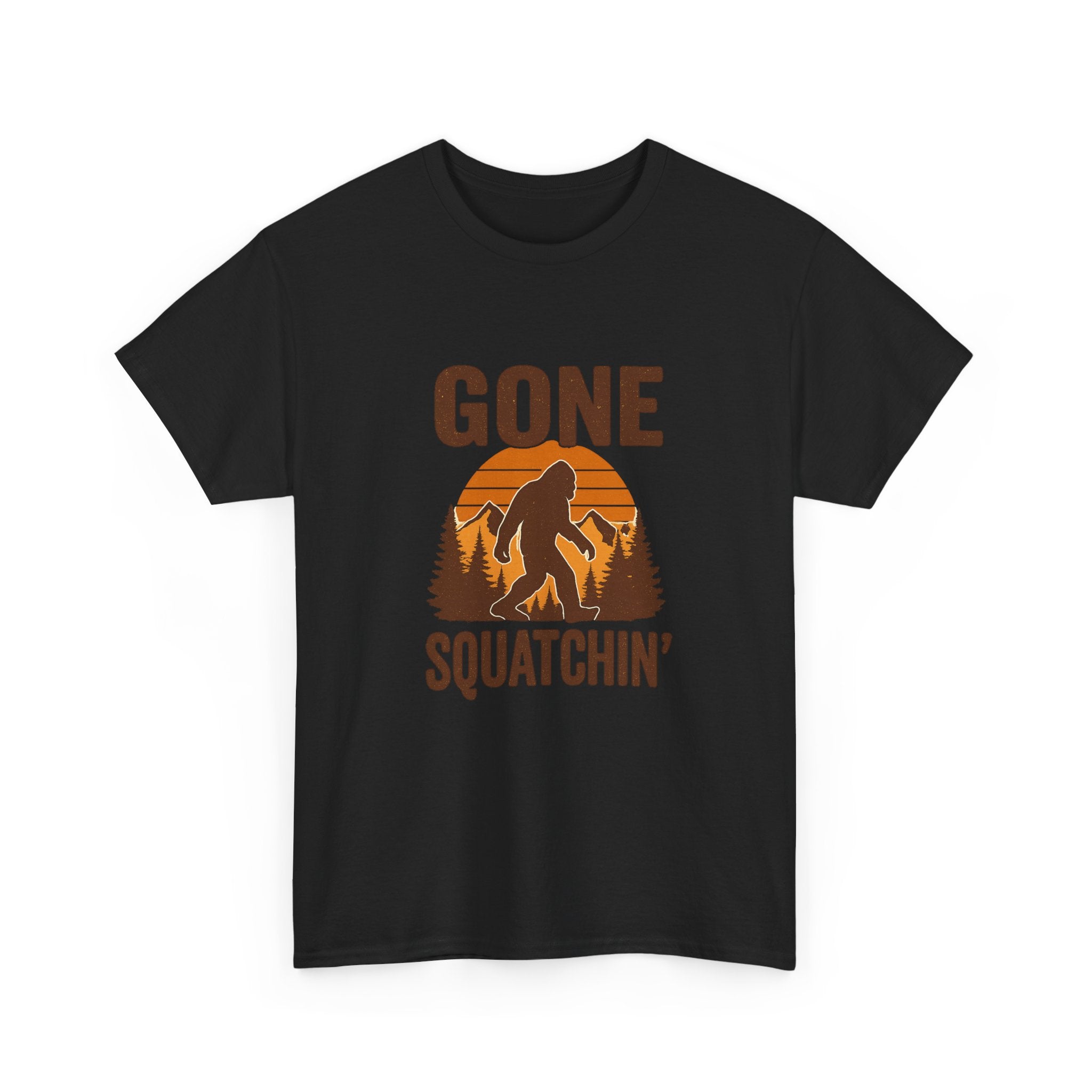 Gone Squatchin Classic Bigfoot T-Shirt | Unique Gift | Graphic Tee