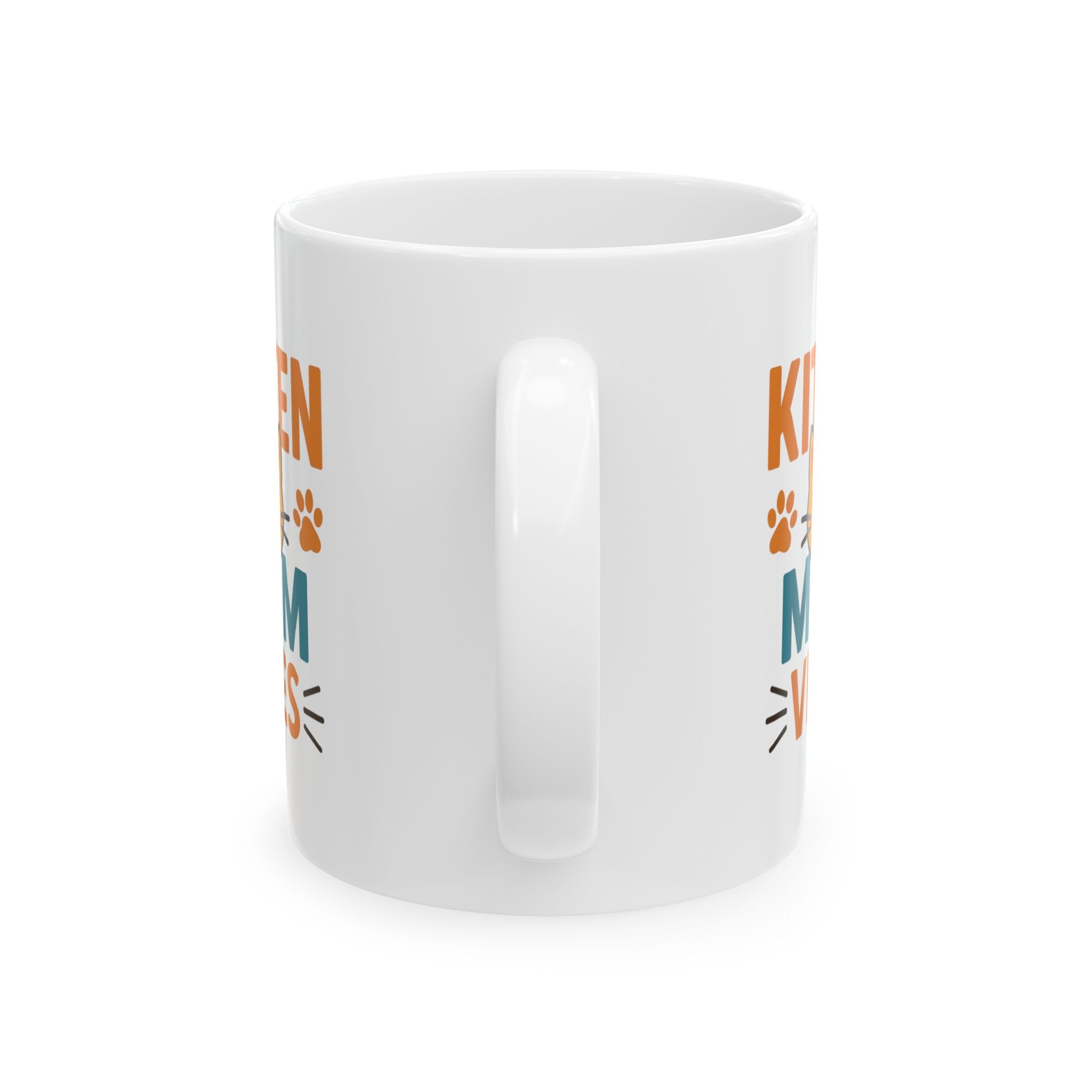 Kitten Mom Life Is Purrfect Coffee Mug | Cat Lover Gift | Ceramic Mug