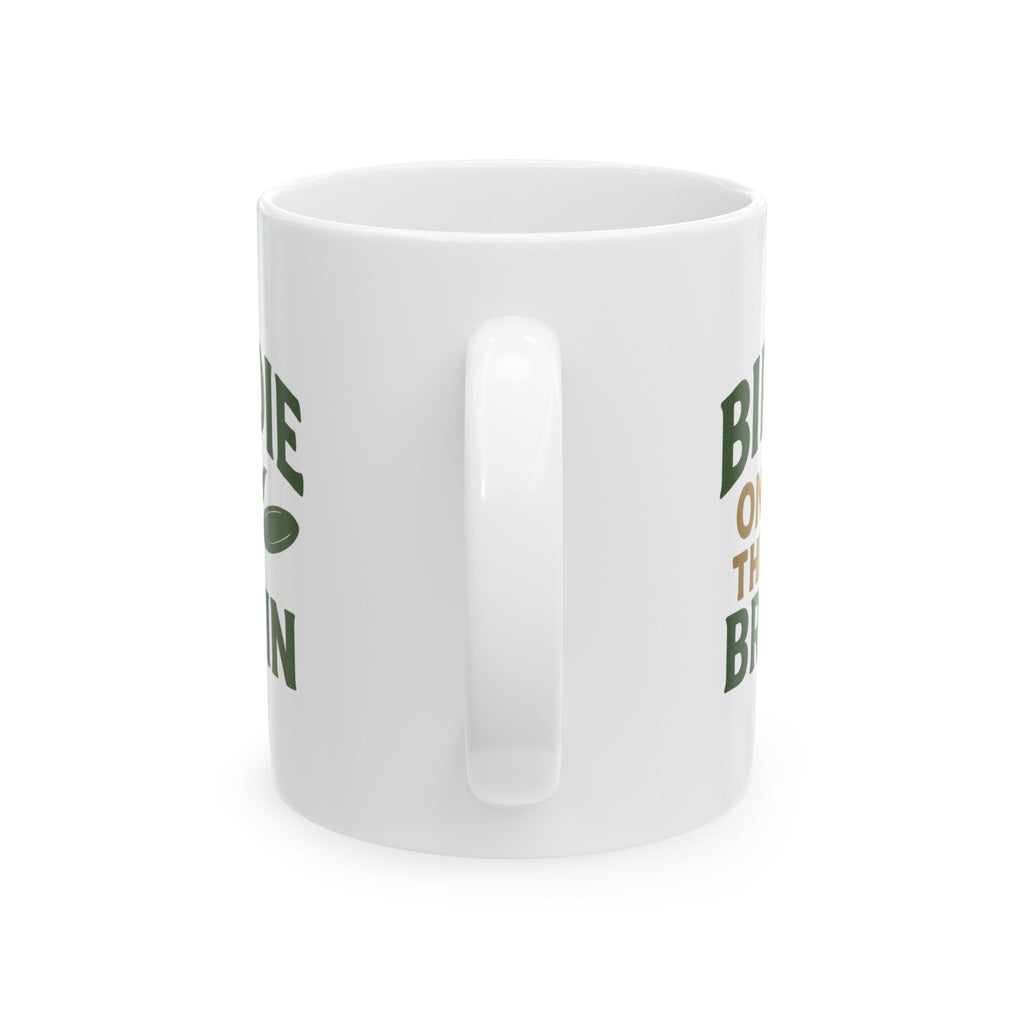 Disc Golfer Birdie On The Brain Coffee In Hand Coffee Mug | Coffee Lover Gift | Ceramic Mug