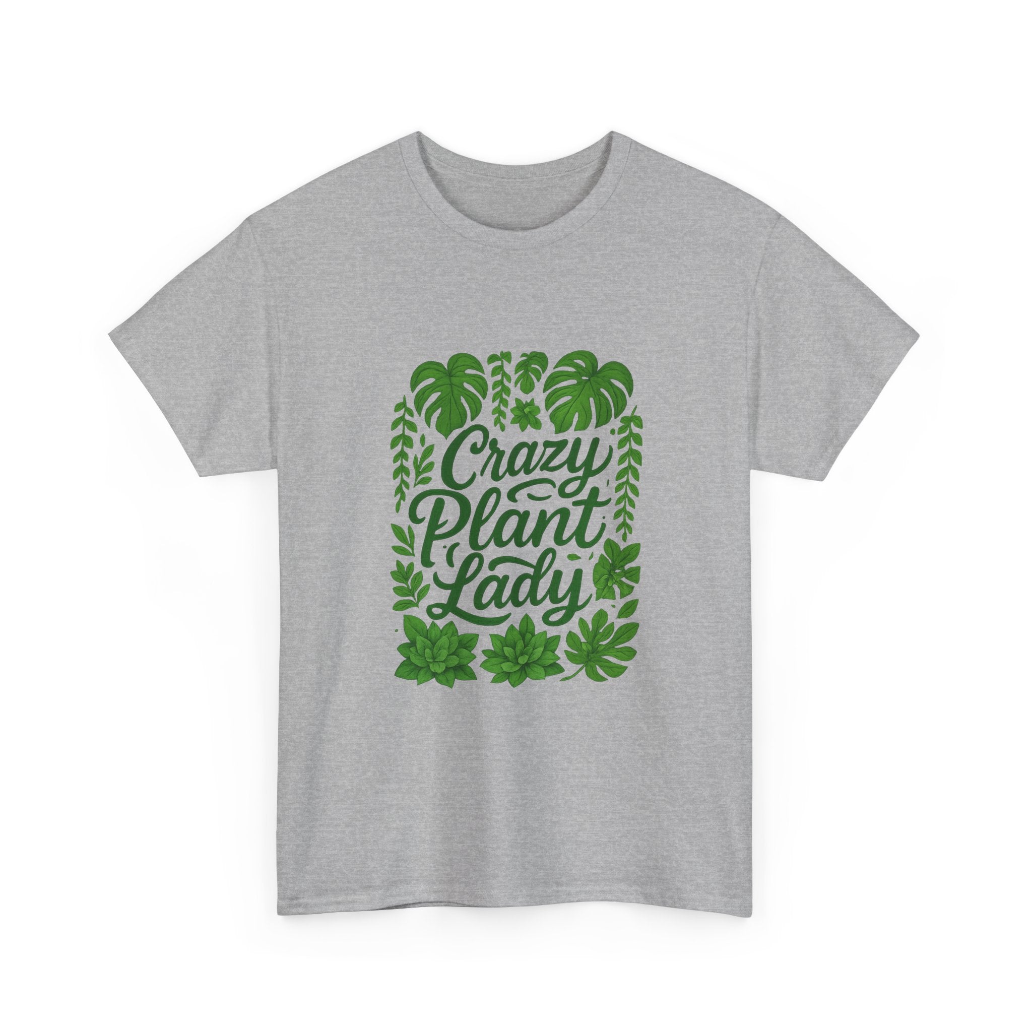 Crazy Plant Lady Gardener T-Shirt | Gardener Gift | Graphic Tee