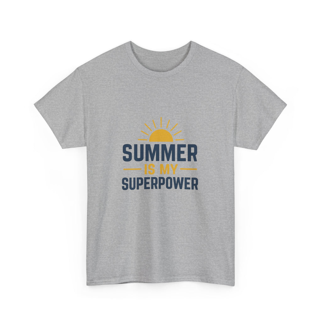 Retired Teacher Summer Is My Superpower T-Shirt | Teacher Gift | Graphic Tee
