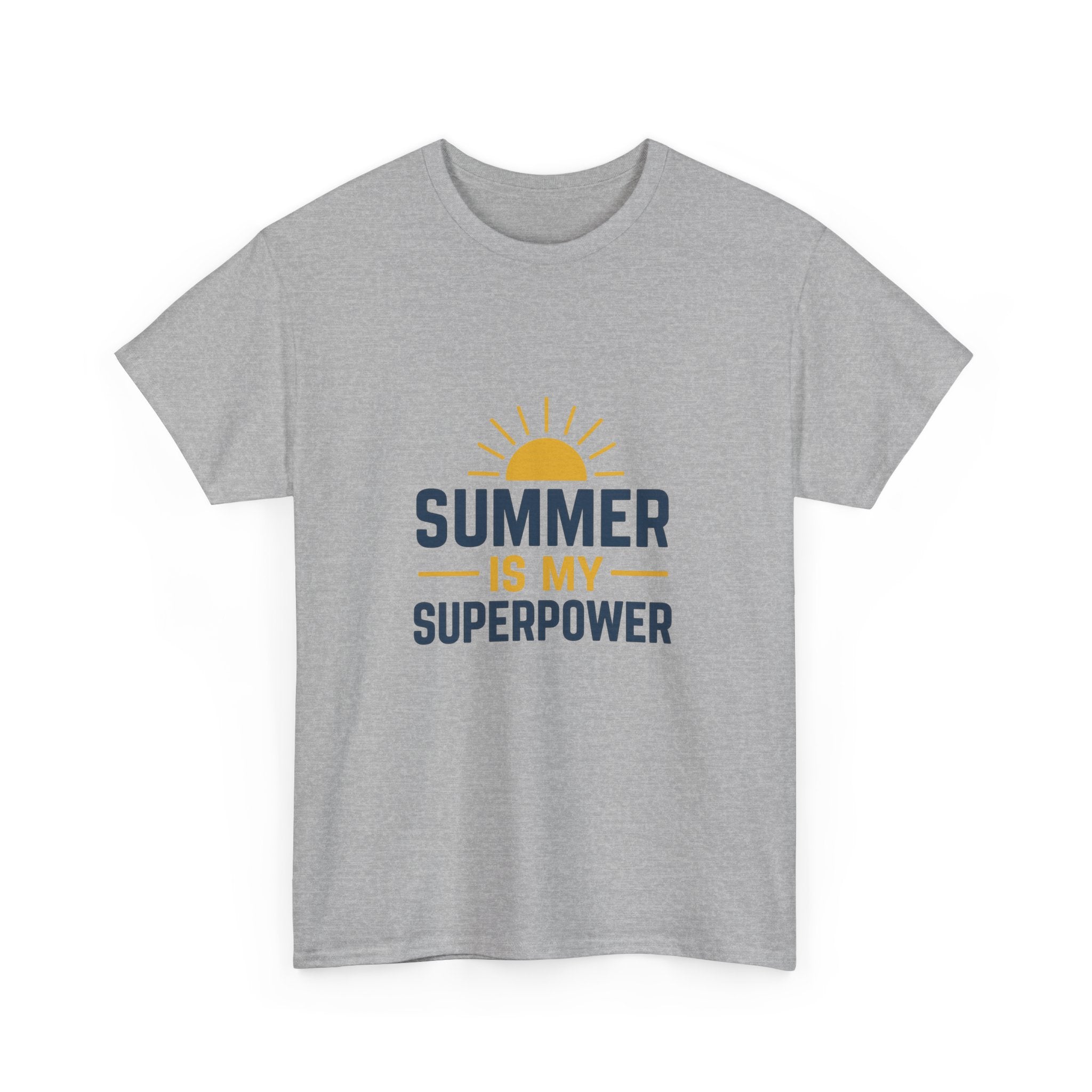 Retired Teacher Summer Is My Superpower T-Shirt | Teacher Gift | Graphic Tee