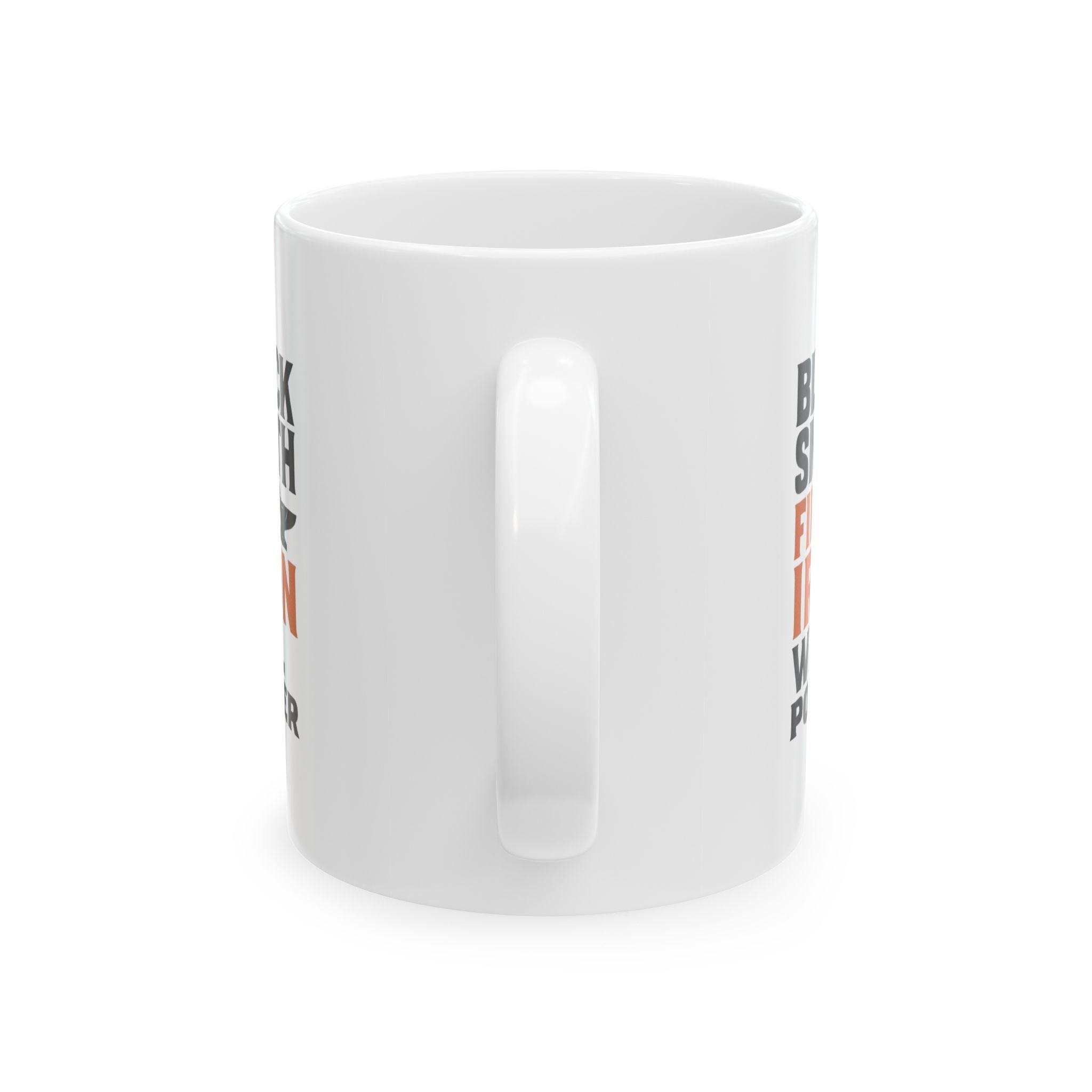 Blacksmith Fire Iron Willpower Coffee Mug | Unique Gift | Ceramic Mug