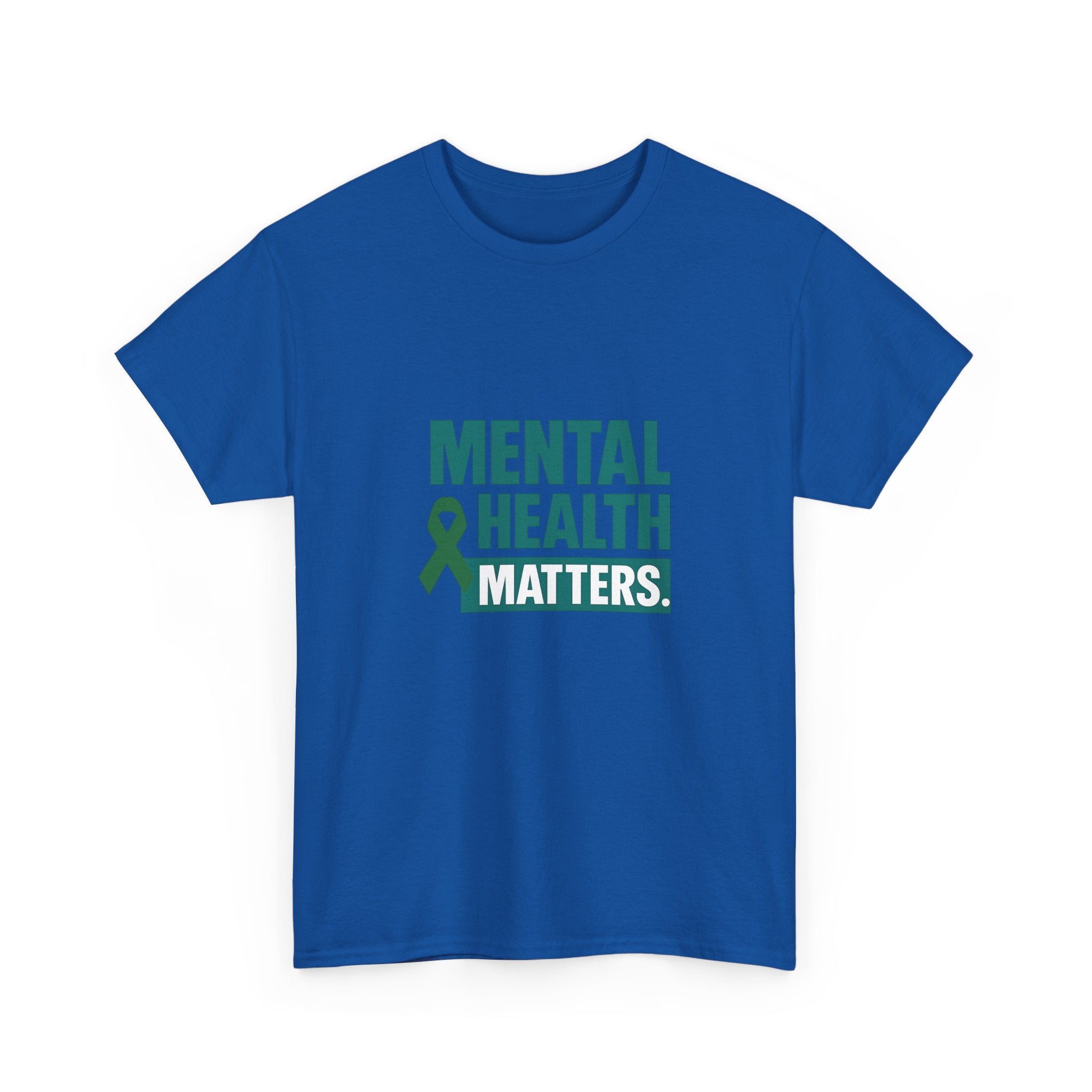 Mental Health Matters Full Stop T-Shirt | Unique Gift | Graphic Tee