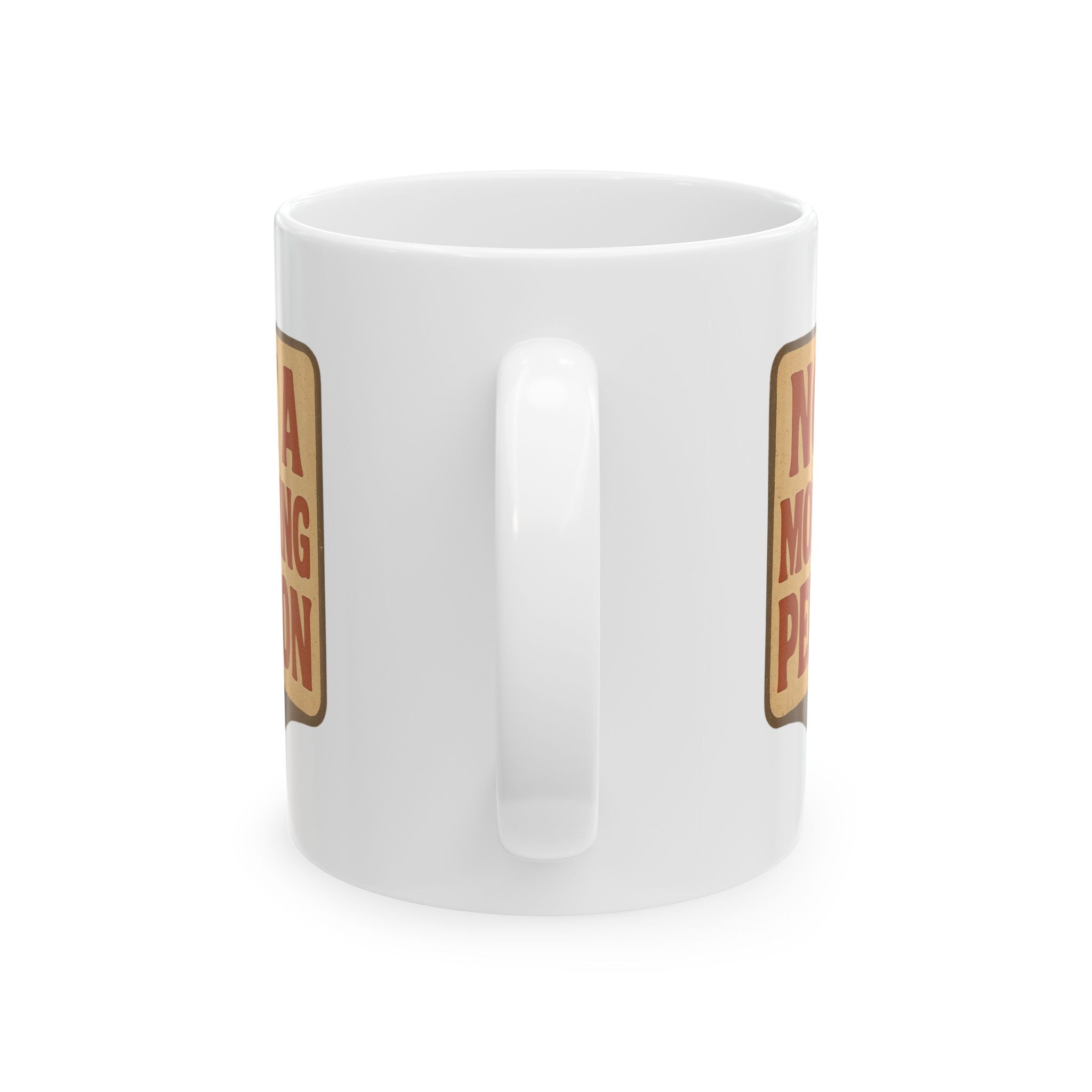 Mornings Should Start At Noon Coffee Mug | Funny Not Morning Person Gift | Ceramic Mug