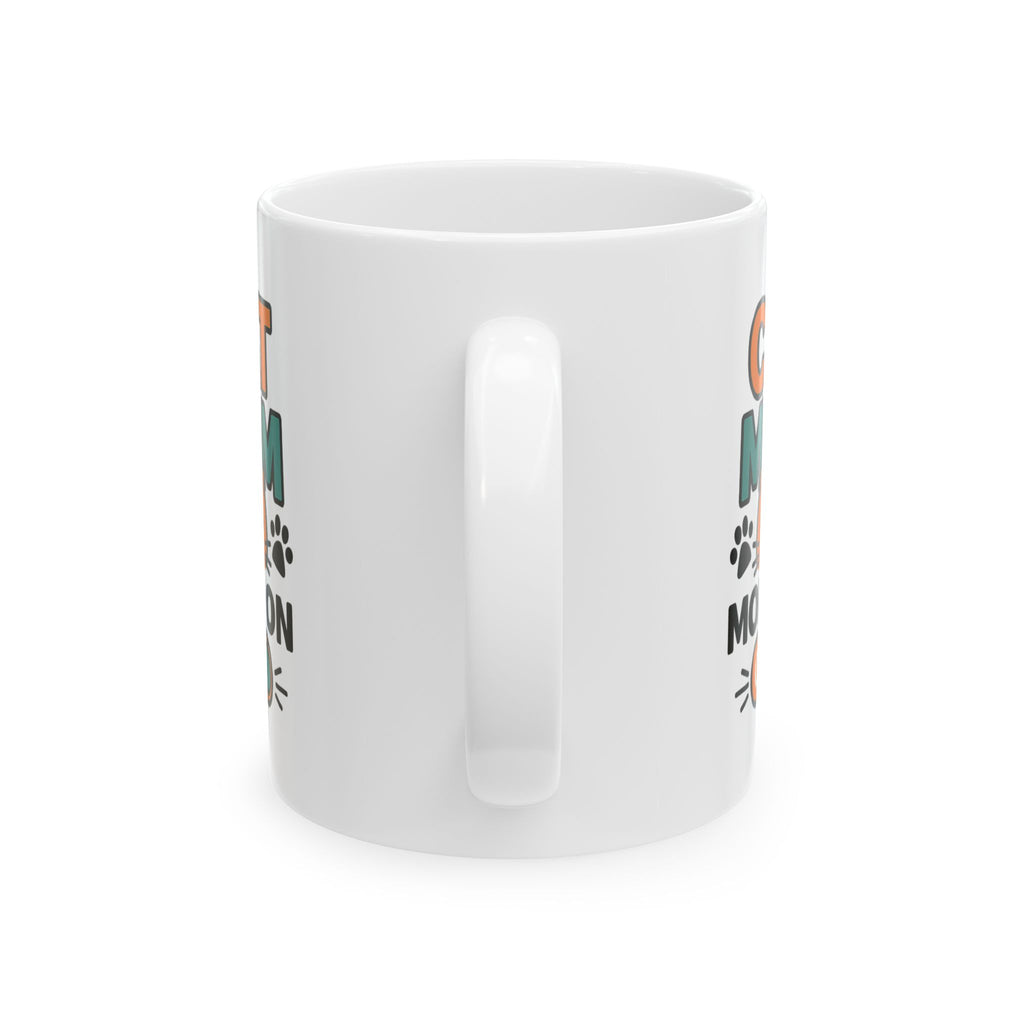 Life Is Better With A Cat Coffee Mug | Cat Mom Appreciation | Ceramic Mug
