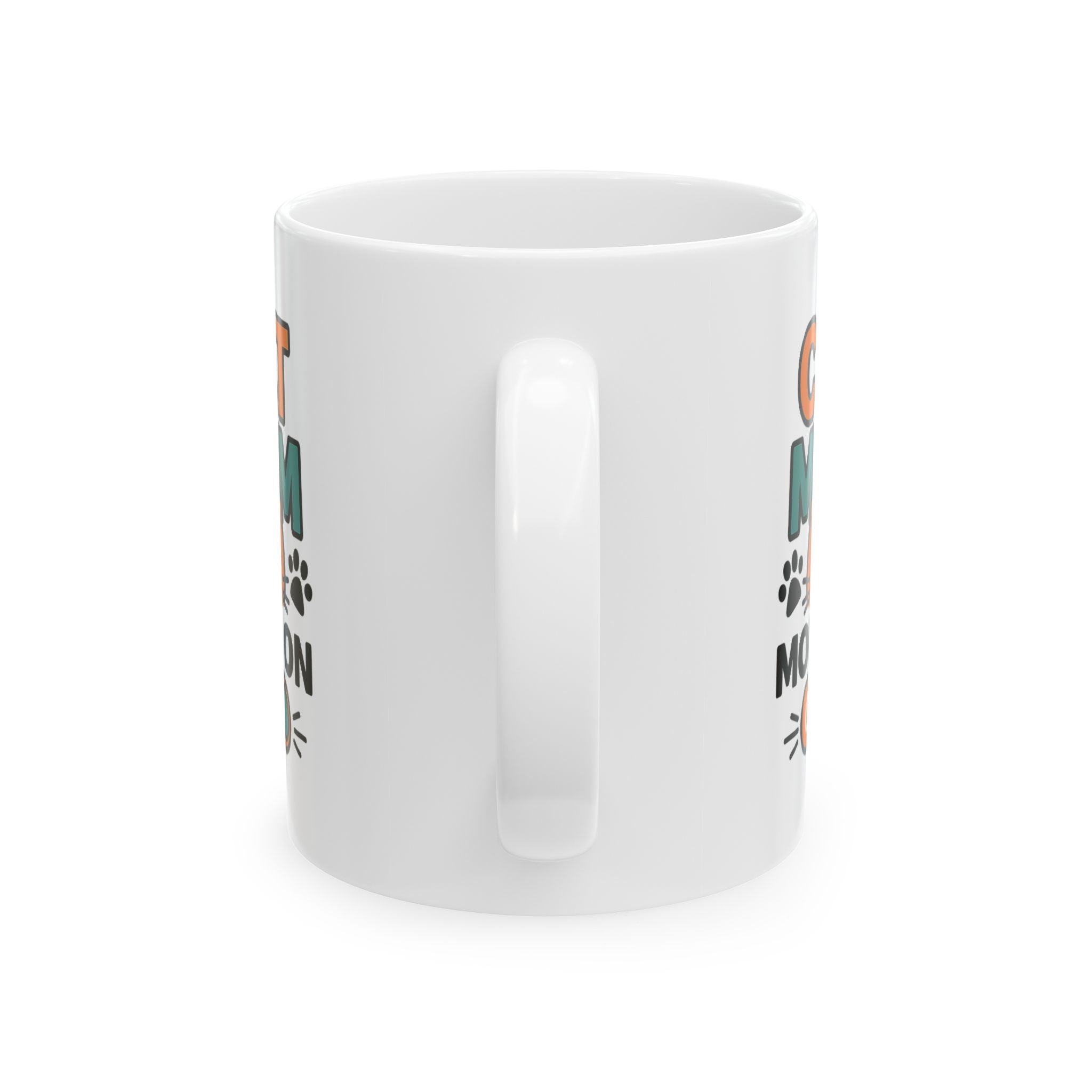 Life Is Better With A Cat Coffee Mug | Cat Mom Appreciation | Ceramic Mug