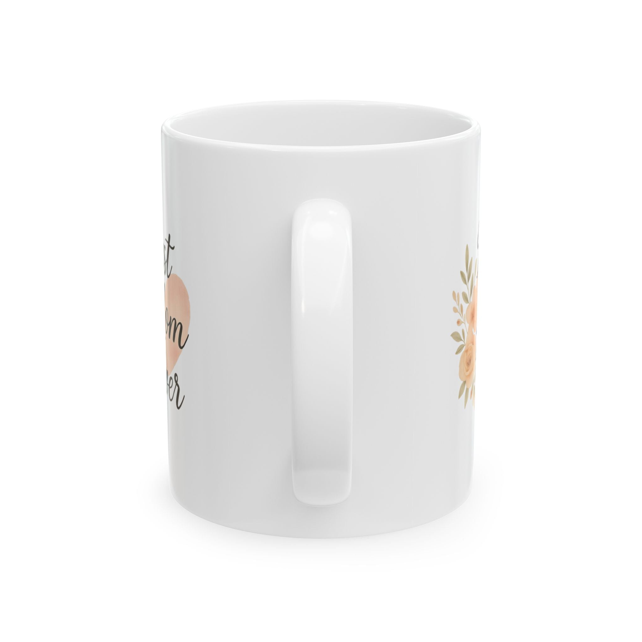 Best Mom Ever Heart Coffee Mug | Gift for Mom | Ceramic Mug