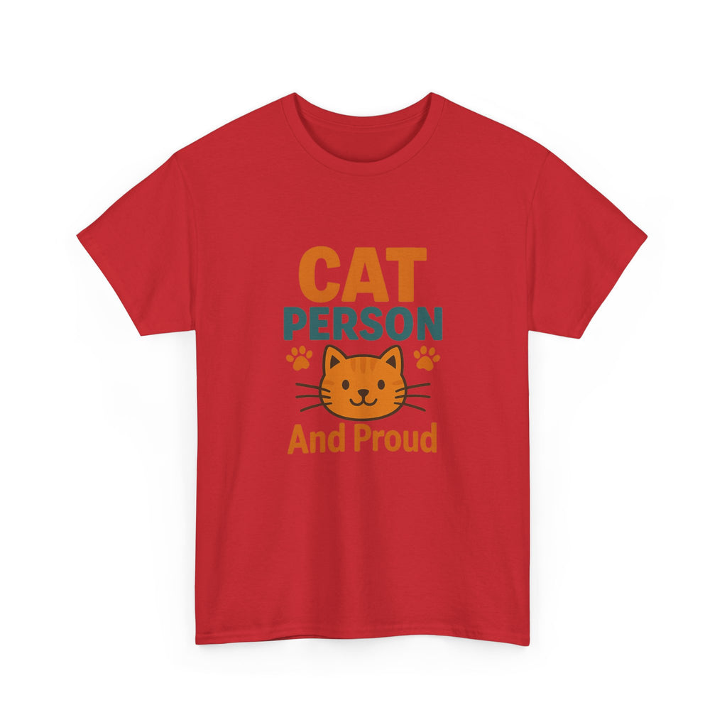 Confirmed Cat Person Since Birth T-Shirt | Cat Appreciation Gift | Graphic Tee