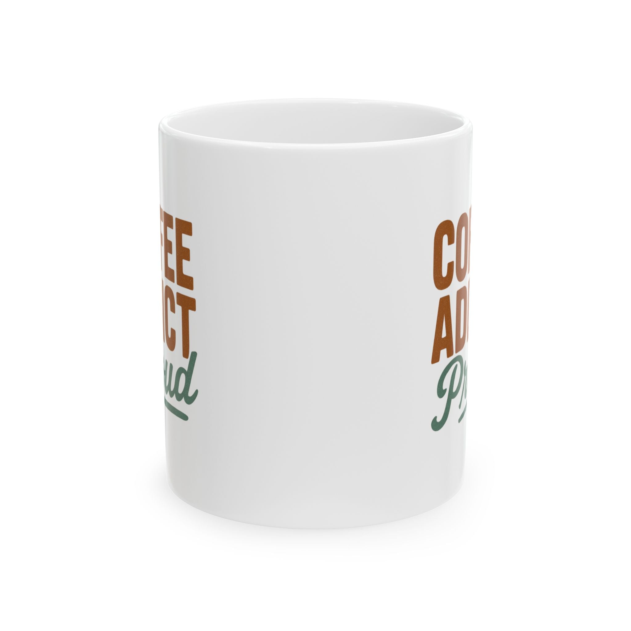 Coffee Addict In Recovery Just Kidding Coffee Mug | Funny Gift | Ceramic Mug