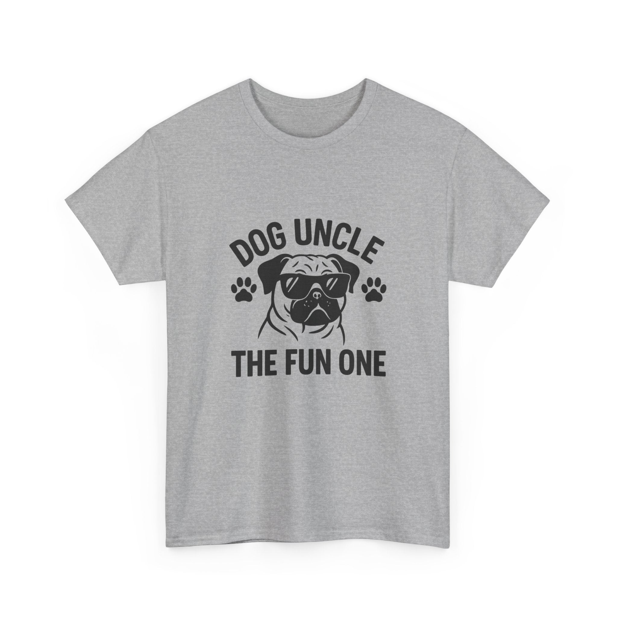 Dog Uncle The Fun One T-Shirt | Dog Lover Gift | Graphic Tee