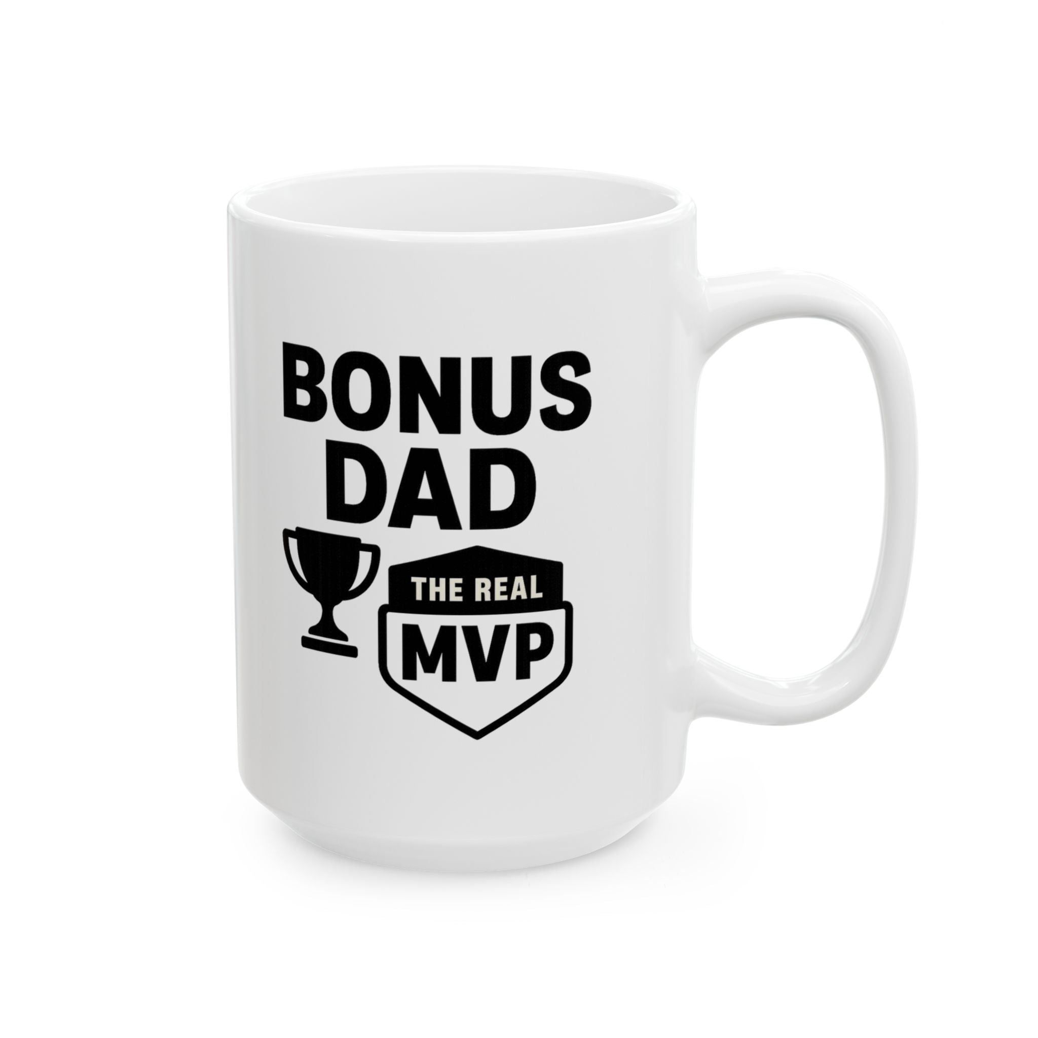 Bonus Dad Stepdad Hero Coffee Mug | Gift for Dad | Ceramic Mug