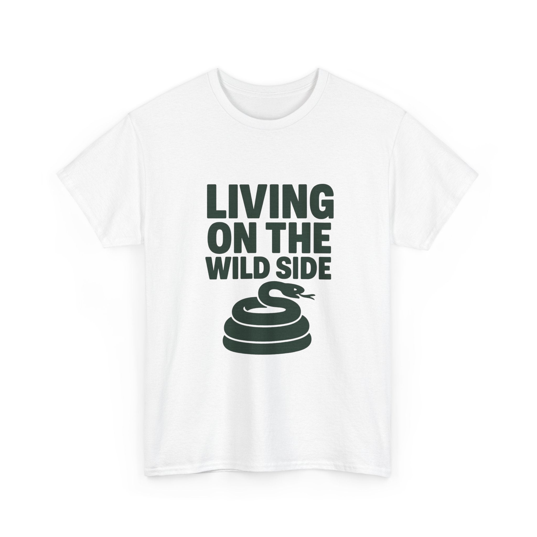 Snake Keeper Living On The Wild Side T-Shirt | Unique Gift | Graphic Tee