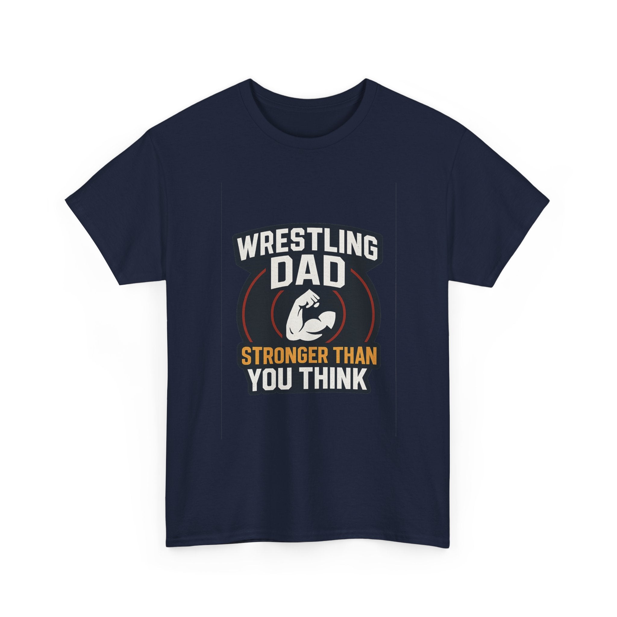 Wrestling Dad Stronger Than You Think T-Shirt | Gift for Dad | Graphic Tee