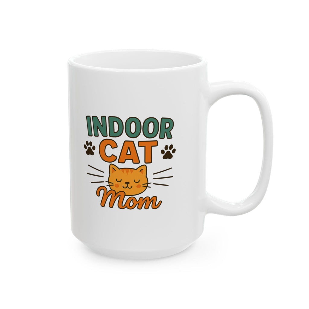 Homebody Cat Mom Club Coffee Mug | Indoor Cat Owner Gift | Ceramic Mug
