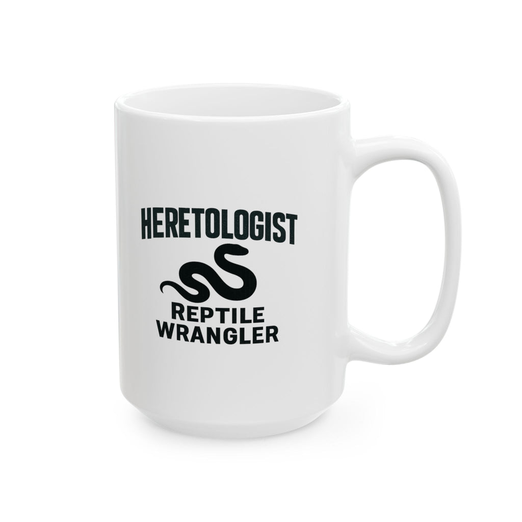 Herpetologist Reptile Wrangler Scientist Ceramic Mug