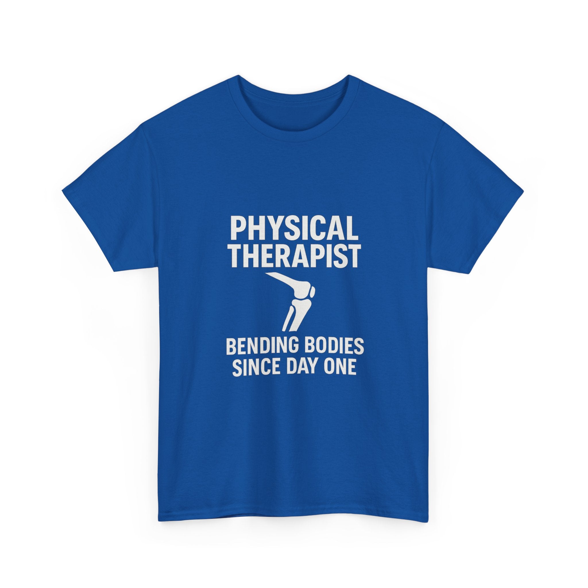 Physical Therapist Bending Bodies Since Day One T-Shirt | Unique Gift | Graphic Tee