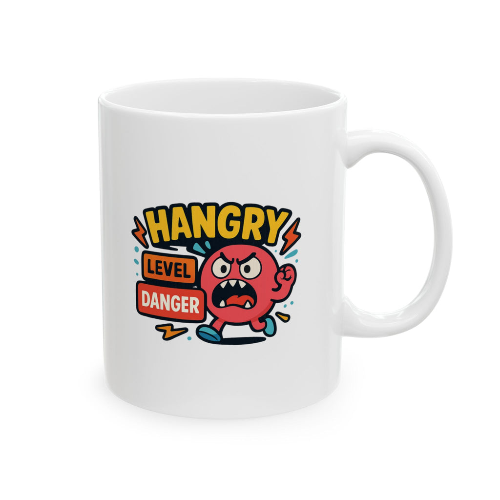 Hangry Is A Real Medical Condition Coffee Mug | Funny Hangry Gift | Ceramic Mug