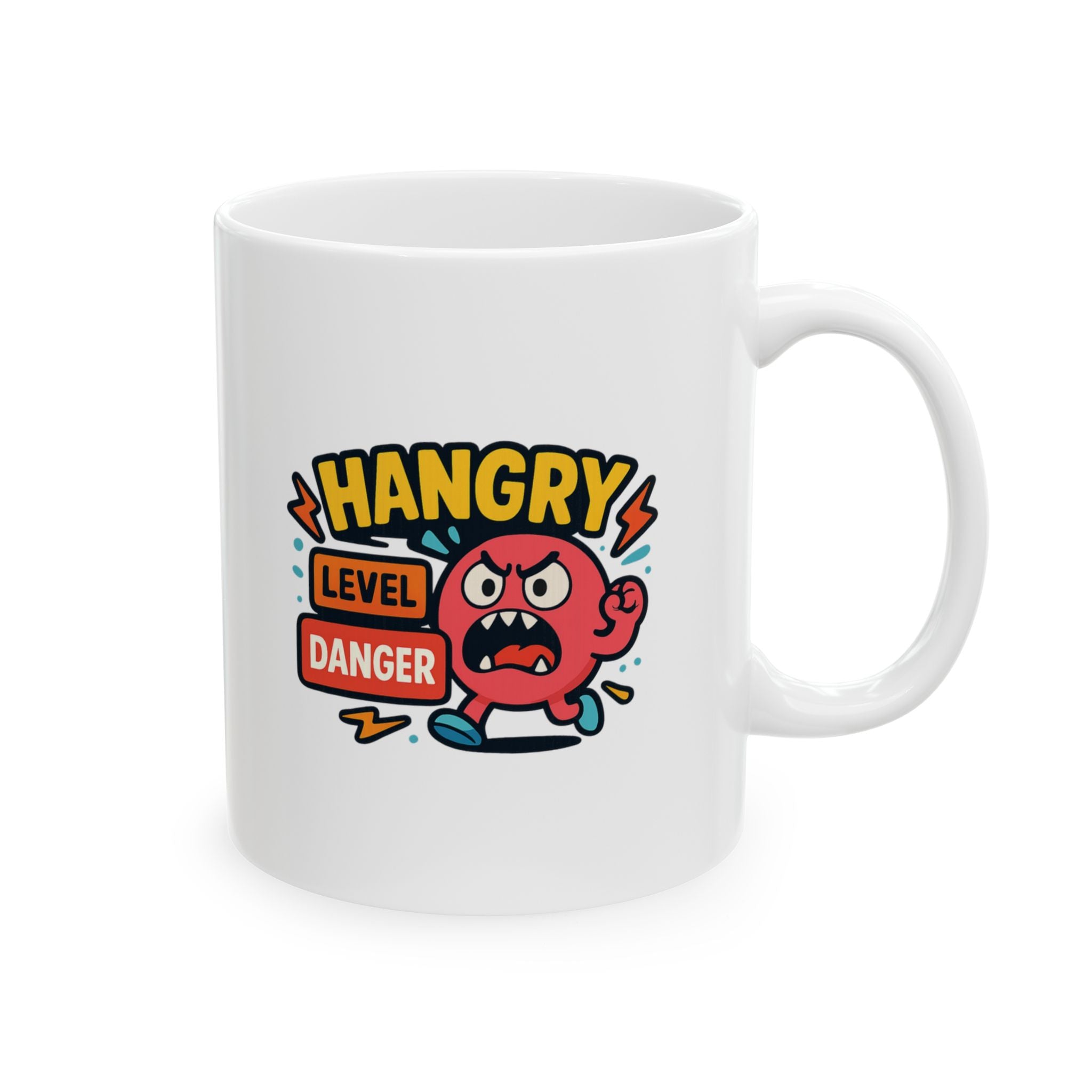 Hangry Is A Real Medical Condition Coffee Mug | Funny Hangry Gift | Ceramic Mug
