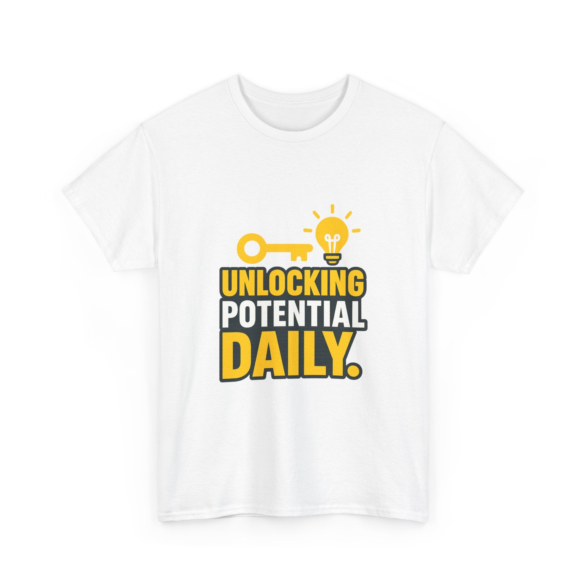 Tutor Unlocking Potential Daily T-Shirt | Unique Gift | Graphic Tee
