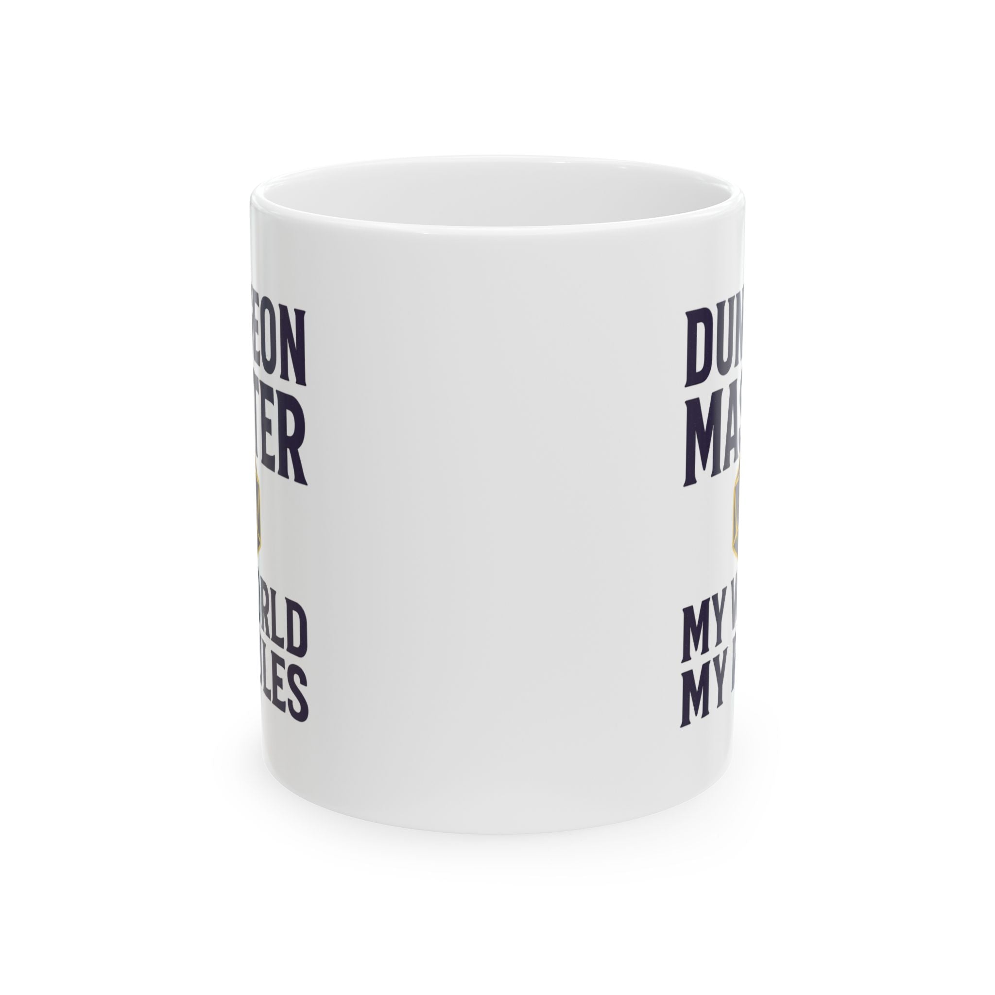 Dungeon Master My World My Rules Coffee Mug | Unique Gift | Ceramic Mug