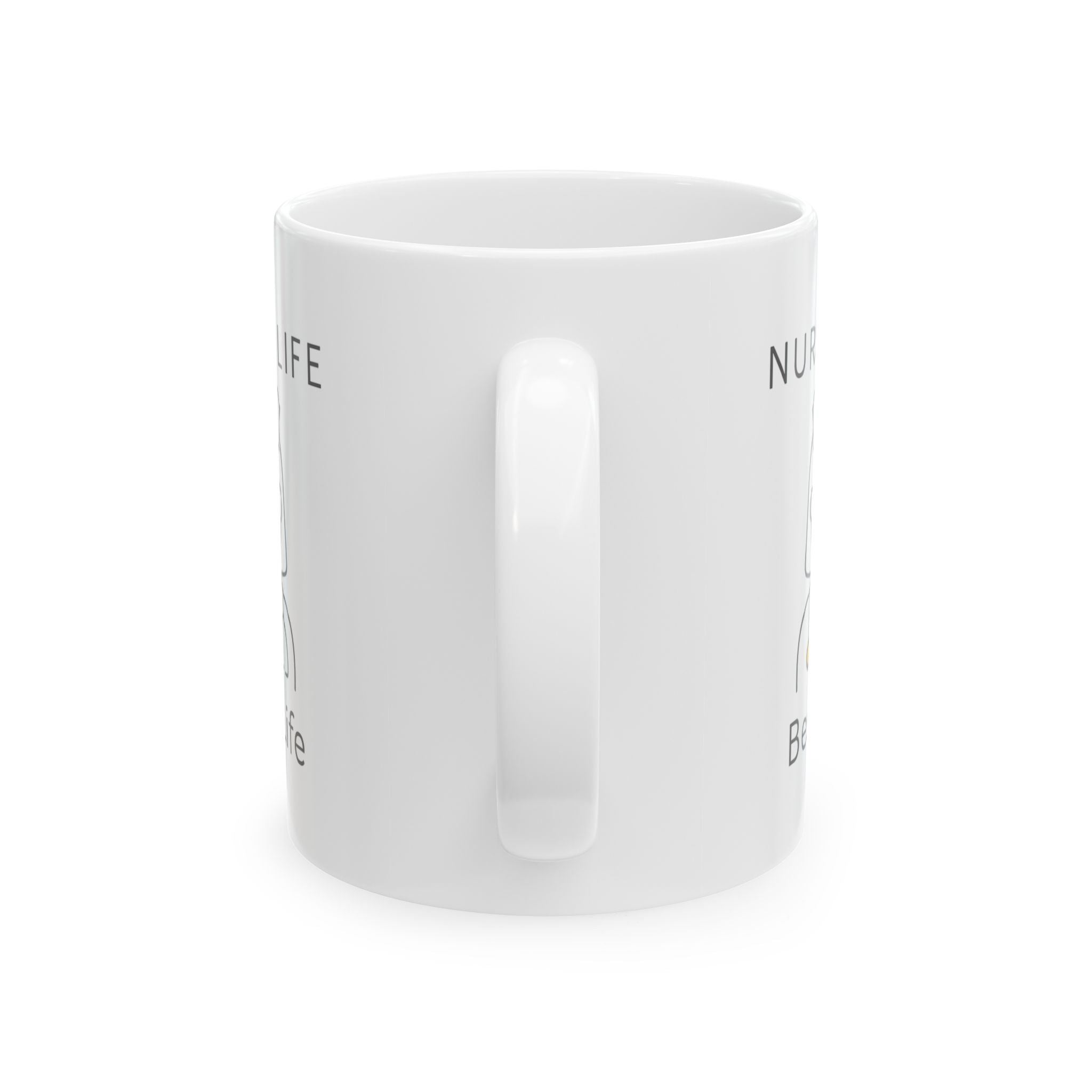 Nurse Life Best Life Period Coffee Mug | Nurse Humor Gift | Ceramic Mug