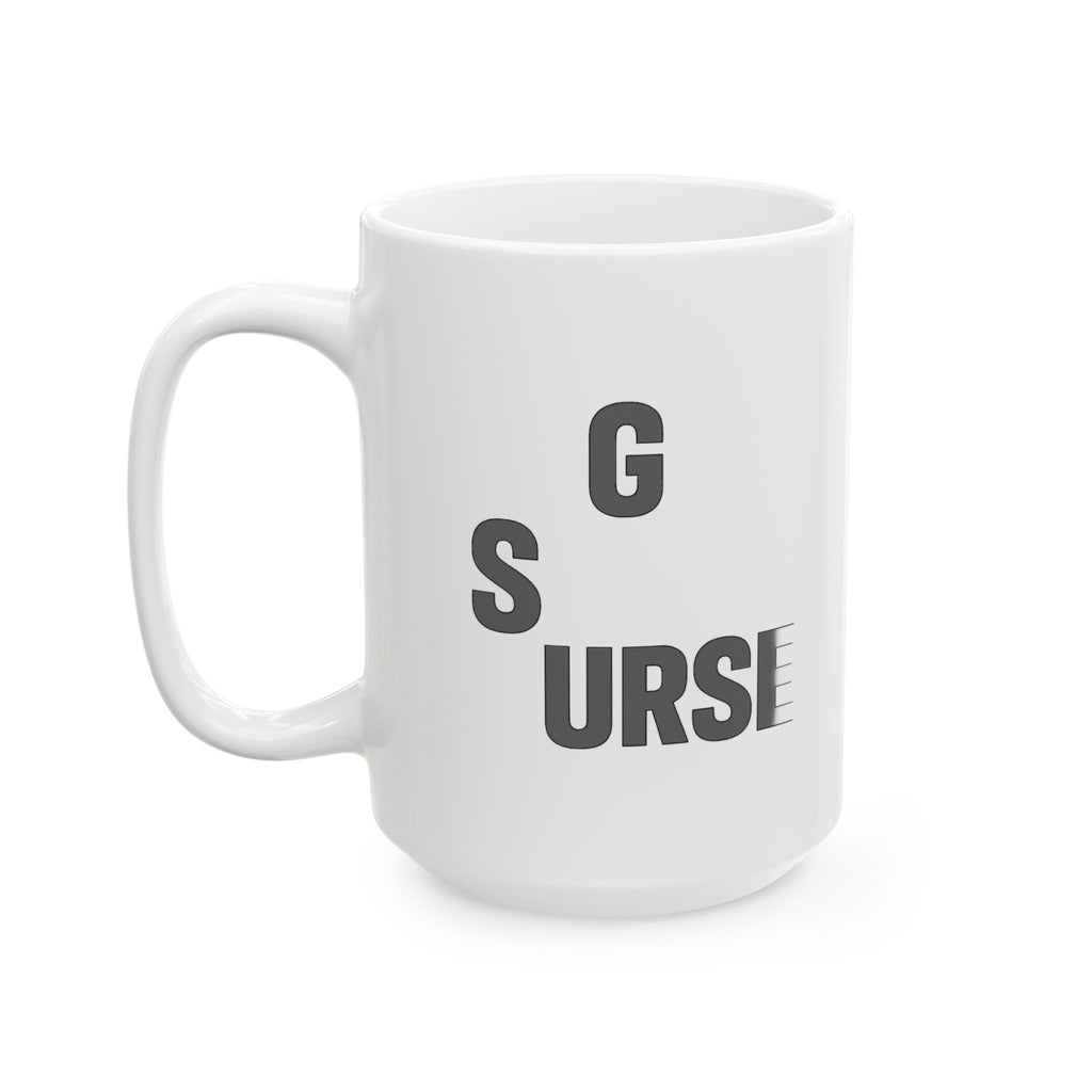 Night Shift Nurse Coffee Before Charting Coffee Mug | Funny Nurse Humor | Ceramic Mug