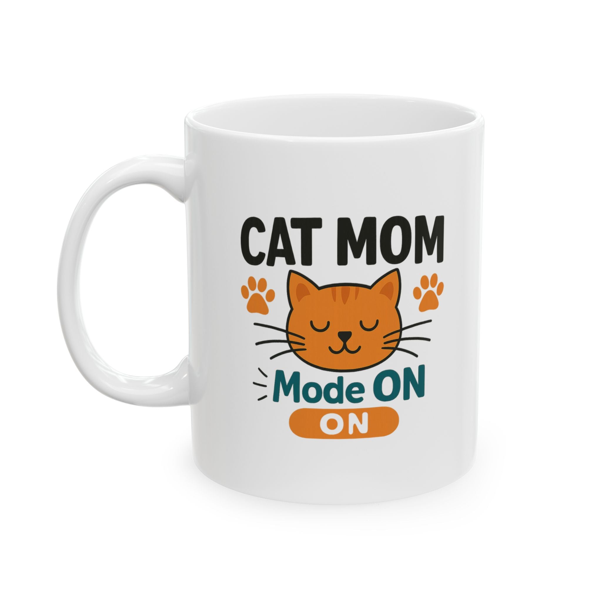 My Cat Is My Therapist Coffee Mug | Funny Cat Mom Gift | Ceramic Mug